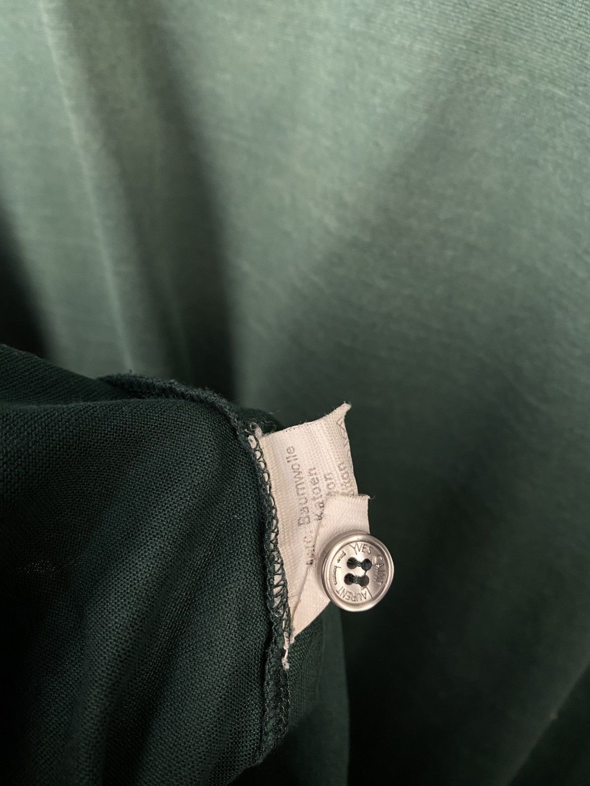 Vintage Yves Saint Laurent polo shirt Vintage style YSL Size US L / EU 52-54 / 3 - 6 Thumbnail