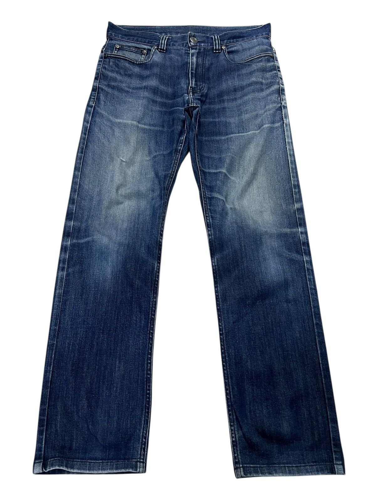 Burberry BURBERRY BLACK LABEL DISTRESSED WASHED JEAN Size US 30 / EU 46 - 1 Thumbnail