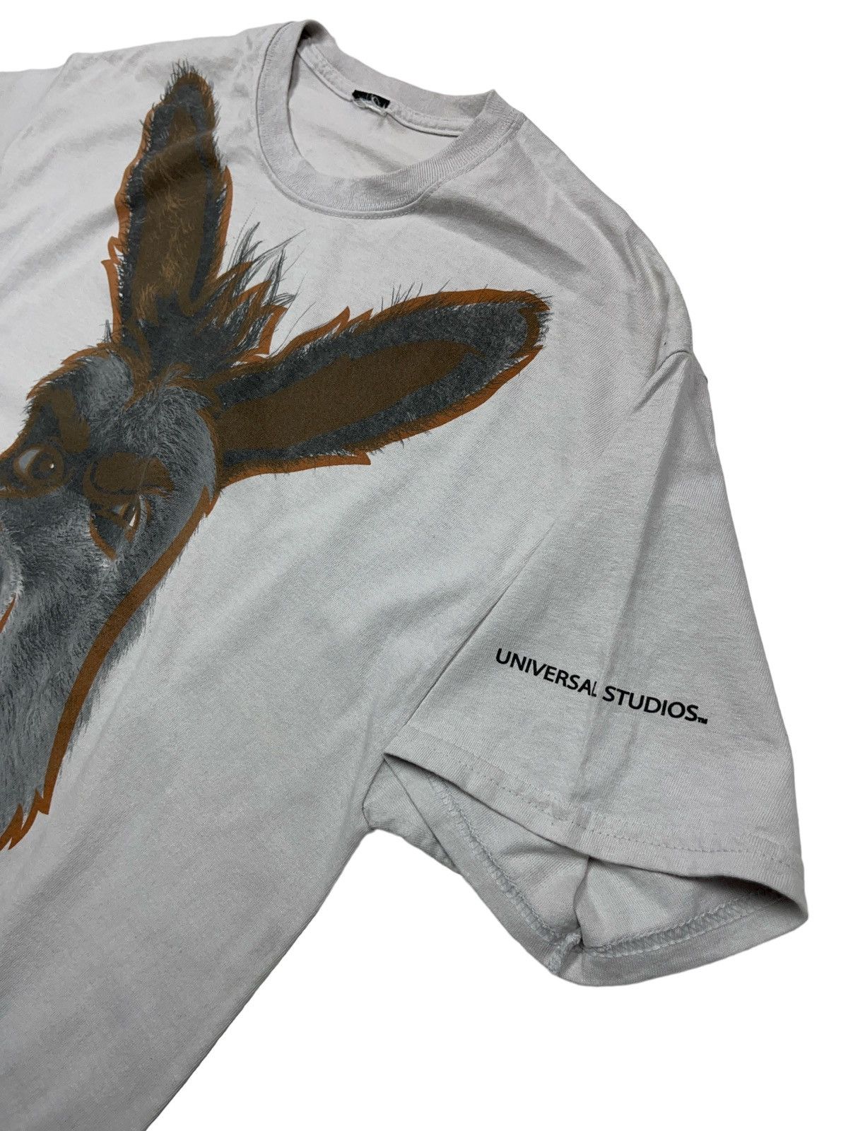 Cartoon Network Vintage 2003 Shrek 4D Donkey T-shirt Universal Studios Size US XL / EU 56 / 4 - 5 Thumbnail