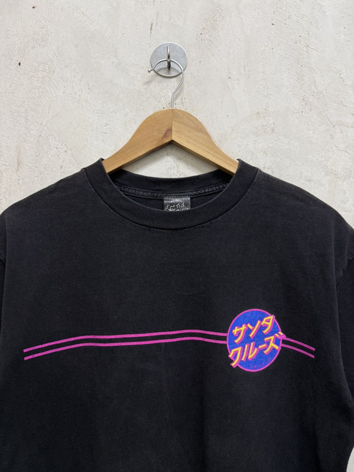 Santa Cruz Skateboards 2000s Santa Cruz Japanese Font Logo Tee Size US M / EU 48-50 / 2 - 4 Thumbnail
