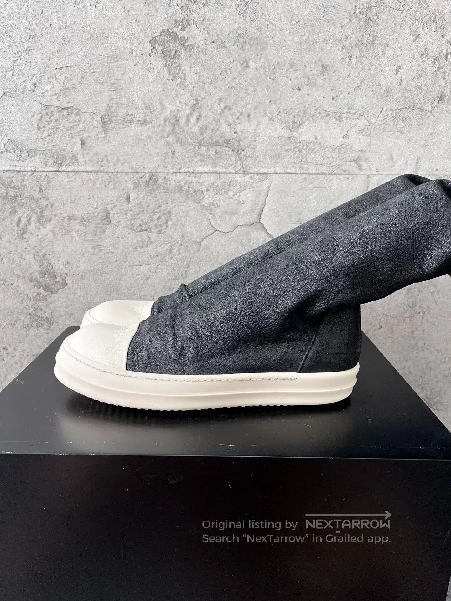 Rick Owens Rick Owens 17FW Lambskin Tall Boots. Size US 8.5 / EU 41-42 - 4 Thumbnail