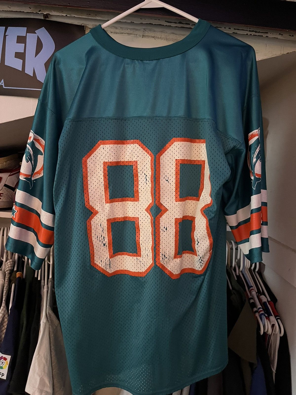 Starter × Vintage Vintage Starter dolphins jersey Size US M / EU 48-50 / 2 - 2 Thumbnail