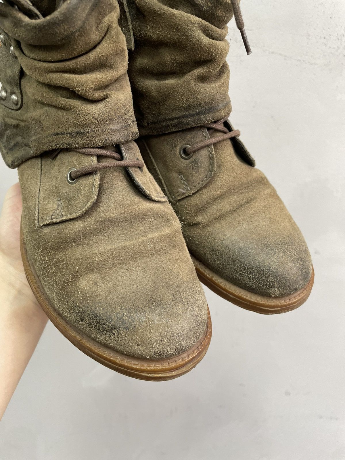 A.S.98 A.S. 98 style leather avant garde boots suede tornado mart Size US 7.5 / EU 40-41 - 5 Thumbnail