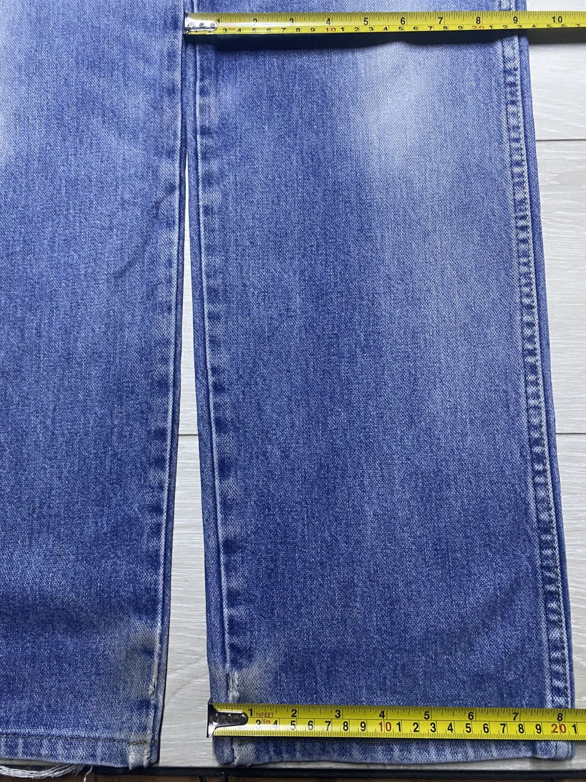 Sandro × Wrangler Vintage Wrangler George Strait Blue Wash Jeans Size US 34 / EU 50 - 15 Thumbnail