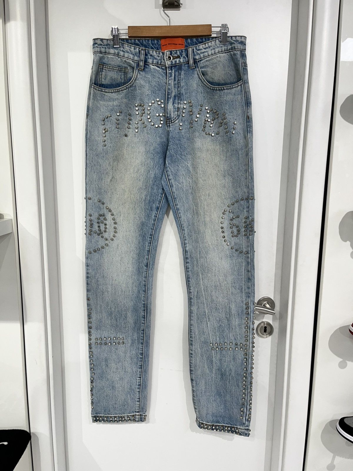 Who Decides War Who Decides War Denim Jeans Blue Size US 32 / EU 48 - 1 Thumbnail