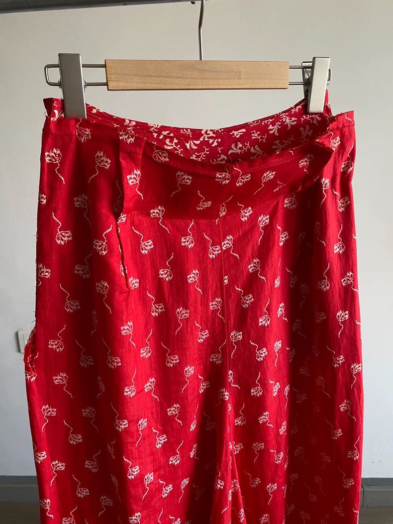 Comme des Garcons Comme Des Garcons size M Double floral deconstructed linen Size 25" / US 0 / IT 36 - 3 Thumbnail