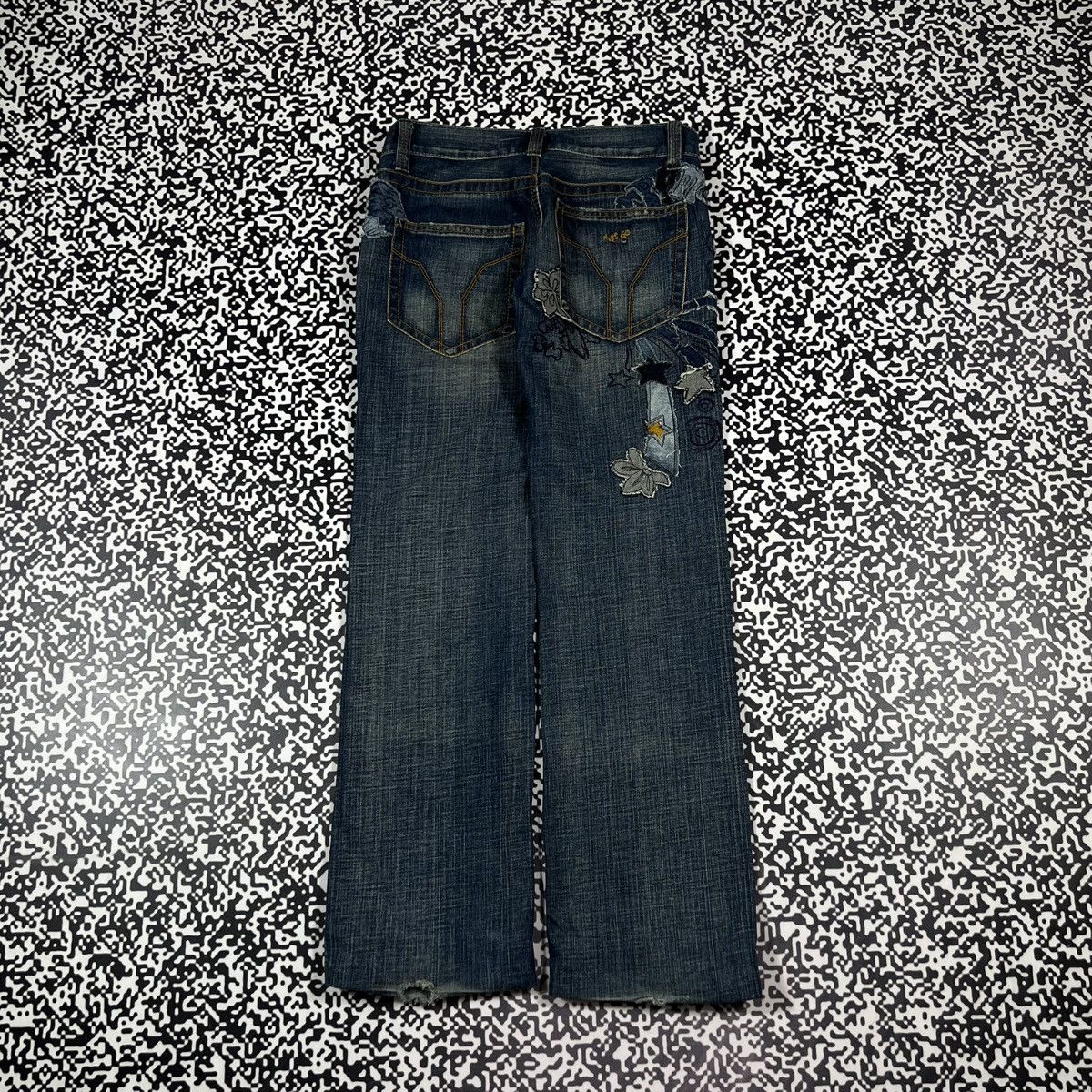 Miss Sixty Vintage Y2K Miss Sixty Japanese Patchwork Style Retro Jeans Size 29" - 4 Thumbnail