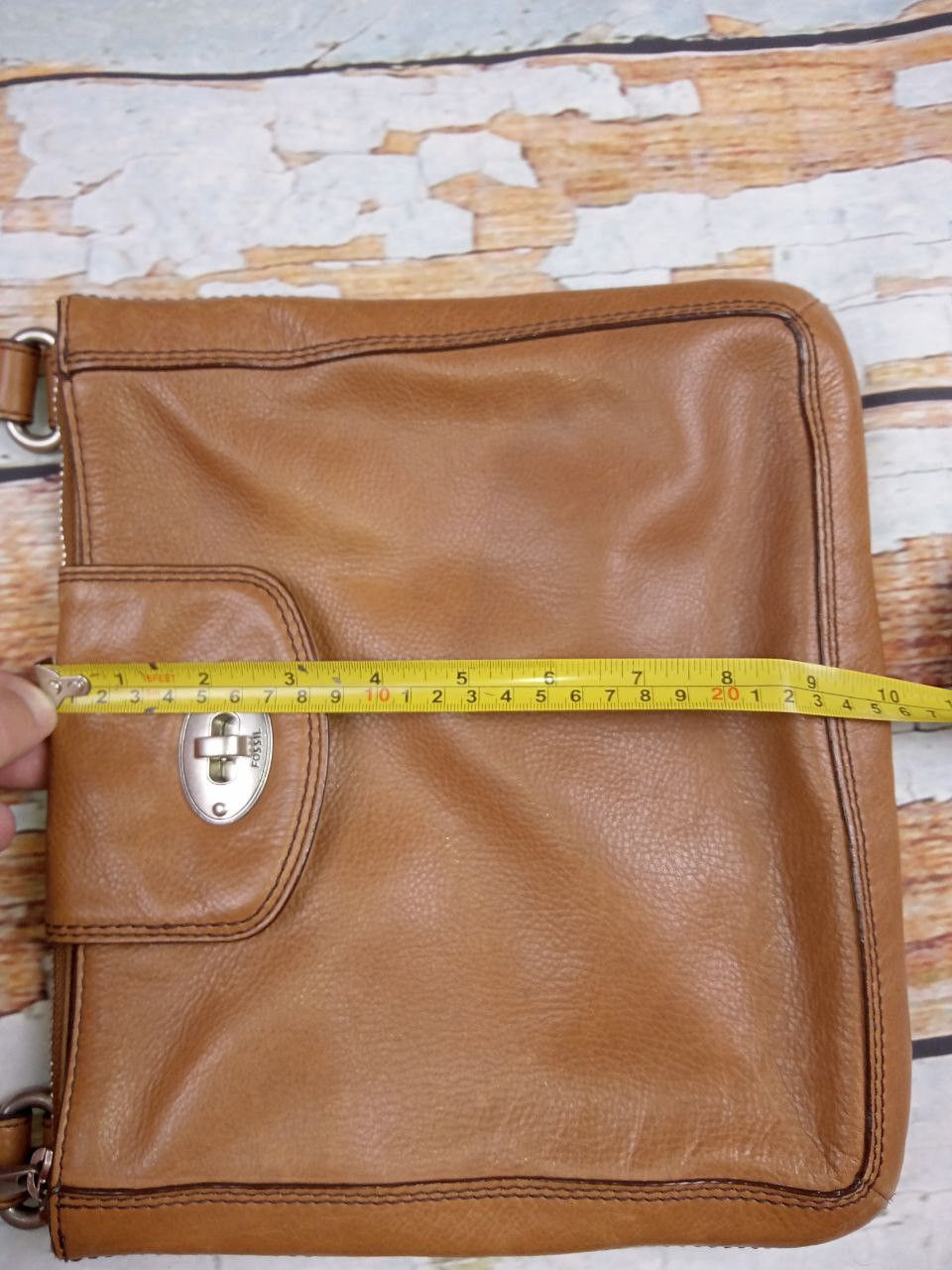 Fossil Fossil Leather Brown Women Bag Size ONE SIZE - 18 Thumbnail