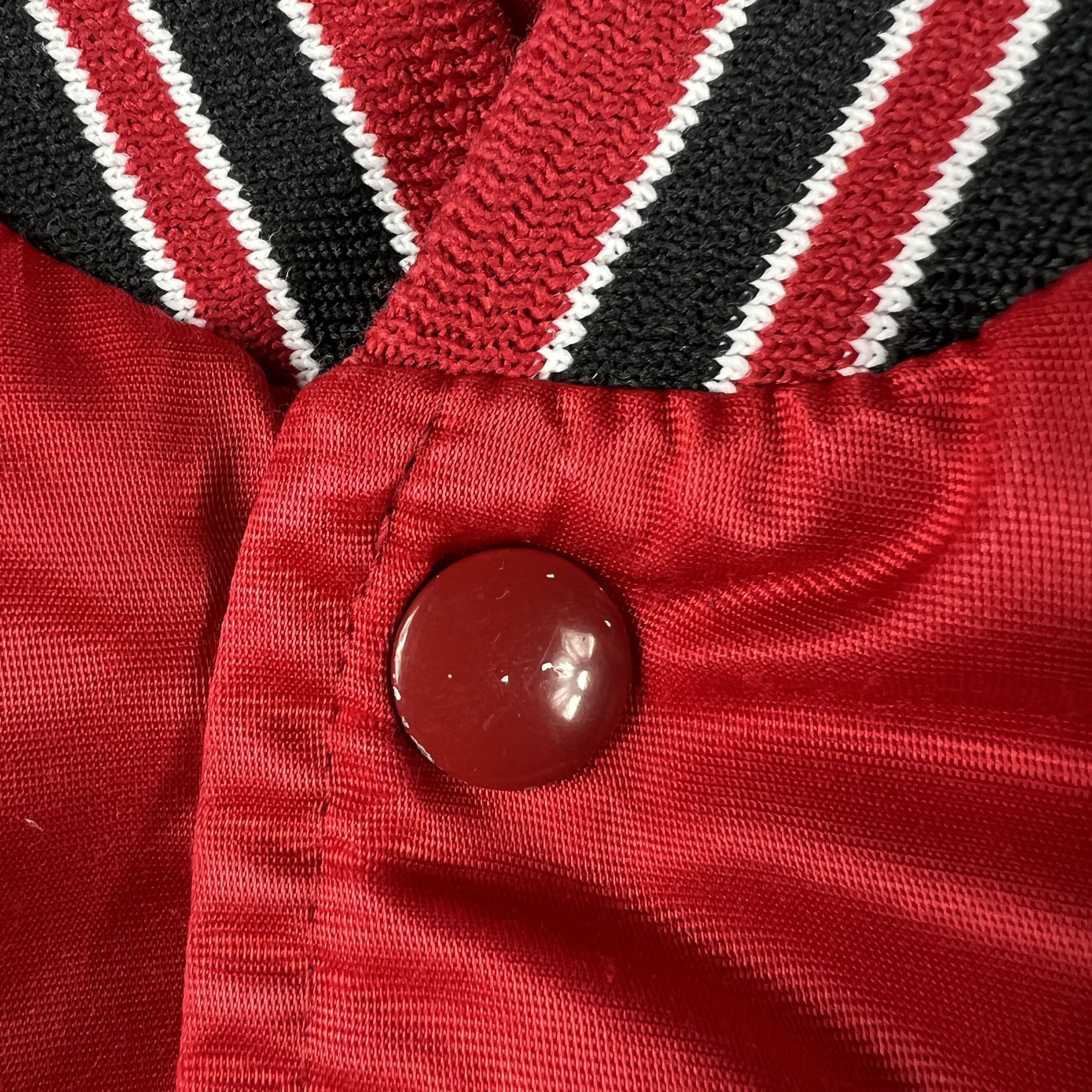 Chalk Line × NBA VTG 90s NBA Chicago Bulls Satin Jacket Snap Button Bomber Size US XL / EU 56 / 4 - 3 Thumbnail