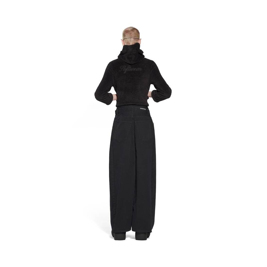 Balenciaga o1bcso1str1124 Softwear Heart Zip-up Hoodie Small Fit Black Size XS / US 0-2 / IT 36-38 - 6 Thumbnail