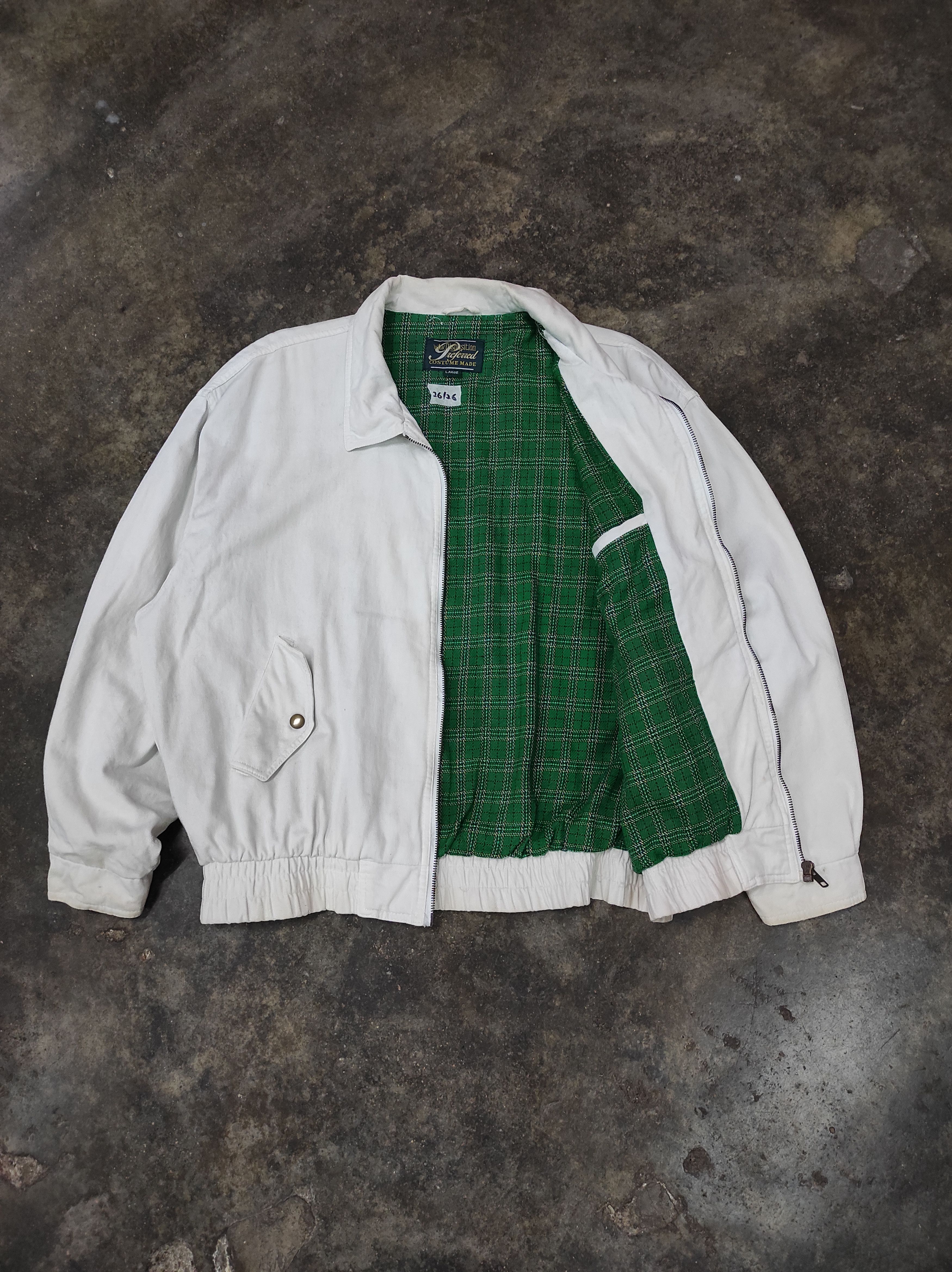 Japanese Brand PLEASURE FELLOWS COSTUME MADE BOMBER JACKET Size US L / EU 52-54 / 3 - 4 Thumbnail