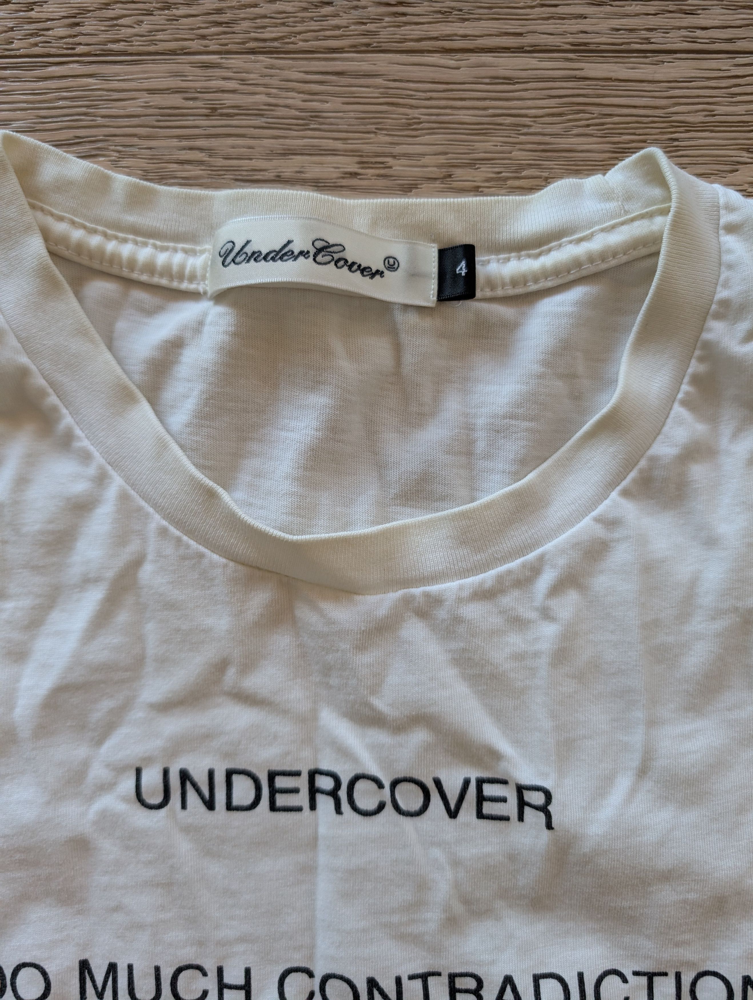 Undercover "too much contradiction" Television tee shirt Size US XL / EU 56 / 4 - 2 Thumbnail