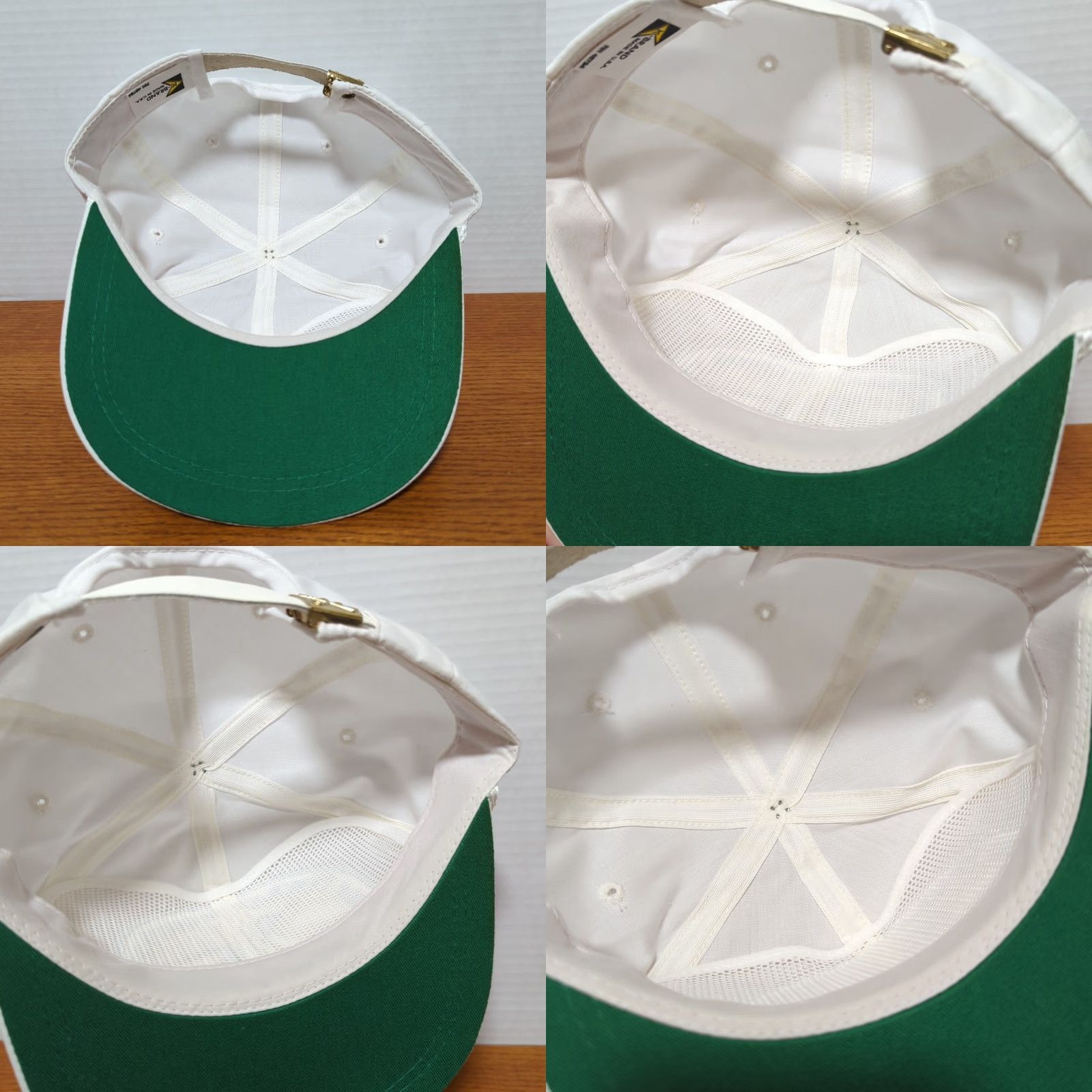 Roper VINTAGE K-Brand IGF Insurance Hat Cap Big Patch Rope Embroidered Made USA - Trucker Hat - One Size - White - Men - 90s - USA - Adjustable Size ONE SIZE - 8 Thumbnail