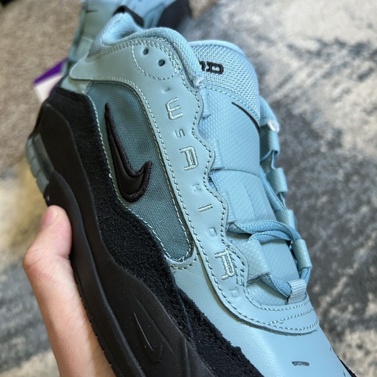 Nike SB HF7812-400 NiKE AiR MAX iSHOD WAiR DENiM TURQUOiSE OBSiDiAN Size US 9.5 / EU 42-43 - 8 Thumbnail