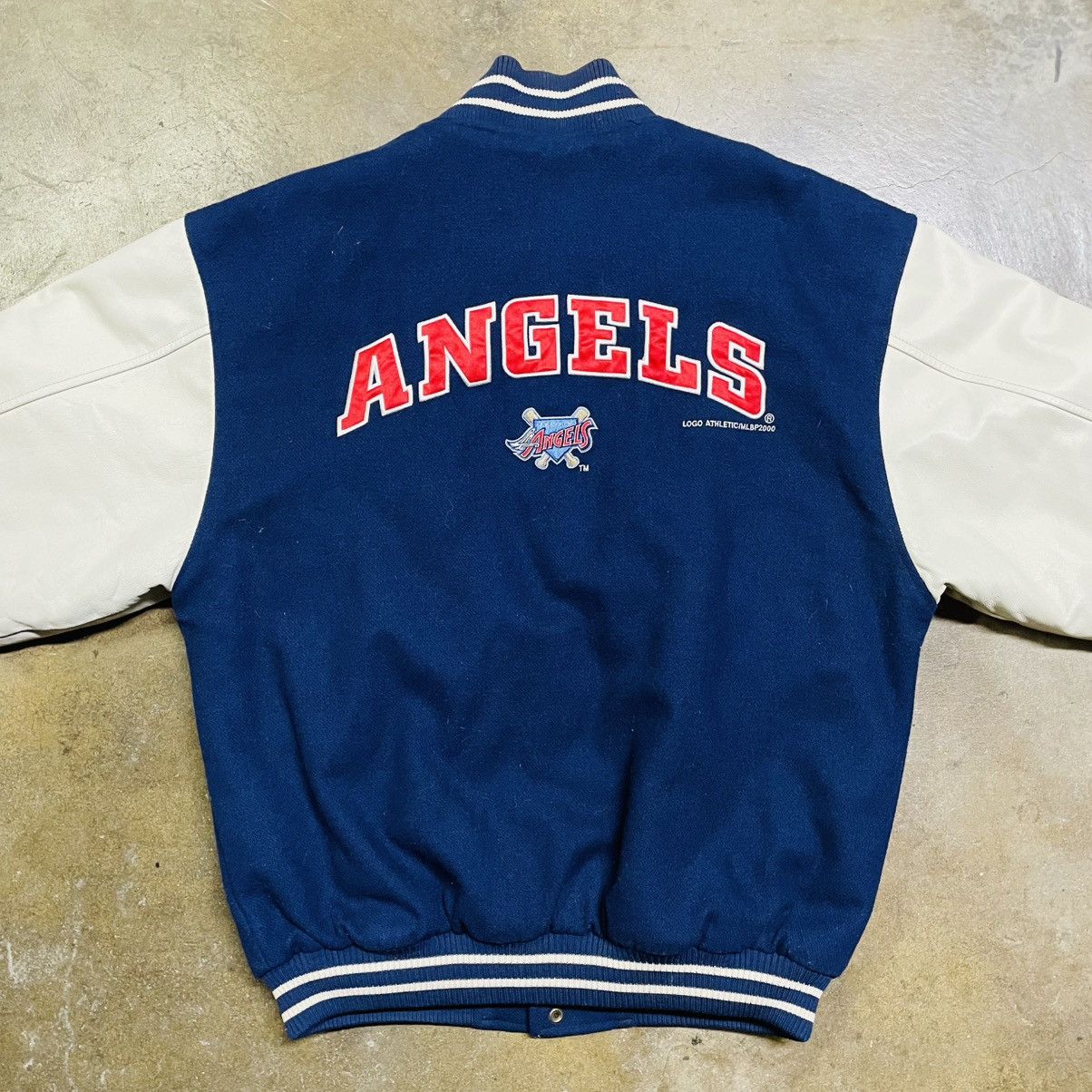 Vintage Logo Athletic Angels Disney Logo Varsity Jacket