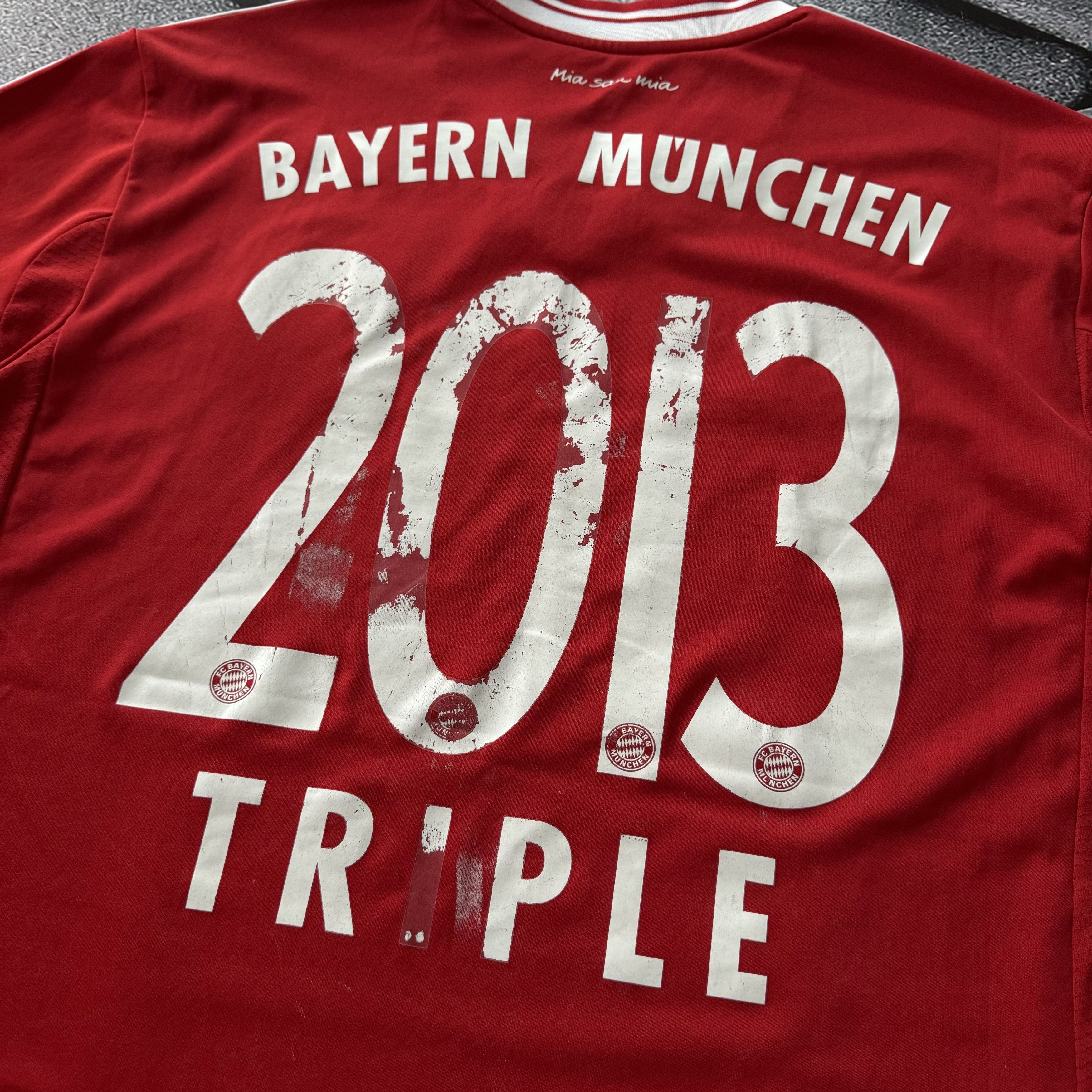 Adidas ADIDAS BAYERN MUNCHEN 2013 TRIPLE SOCCER JERSEY SHIRT Size US XL / EU 56 / 4 - 7 Thumbnail
