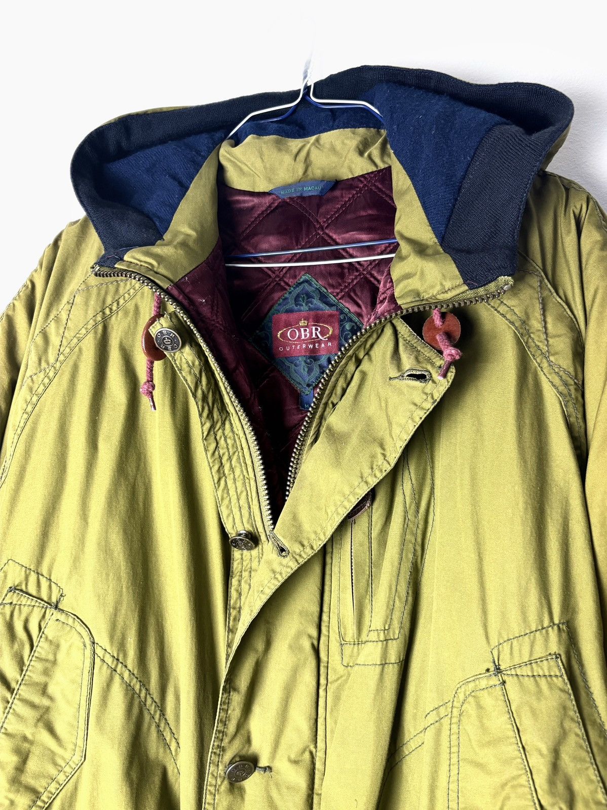 Japanese Brand Vintage OBR Outerwear Hooded Parka Size US M / EU 48-50 / 2 - 5 Thumbnail