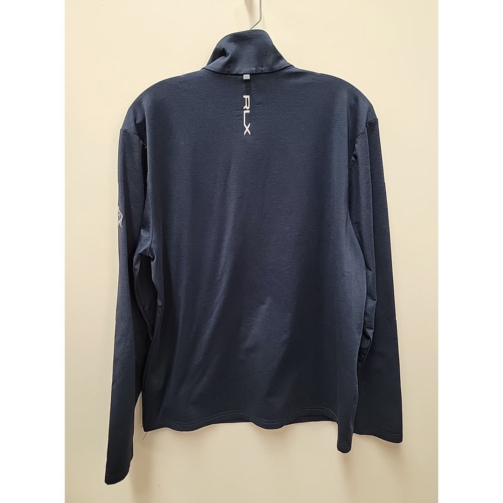 RLX Ralph Lauren RLX Ralph Lauren Performance 1/4 Zip Jacket Pullover Golf Mens L Blue Size US L / EU 52-54 / 3 - 5 Thumbnail