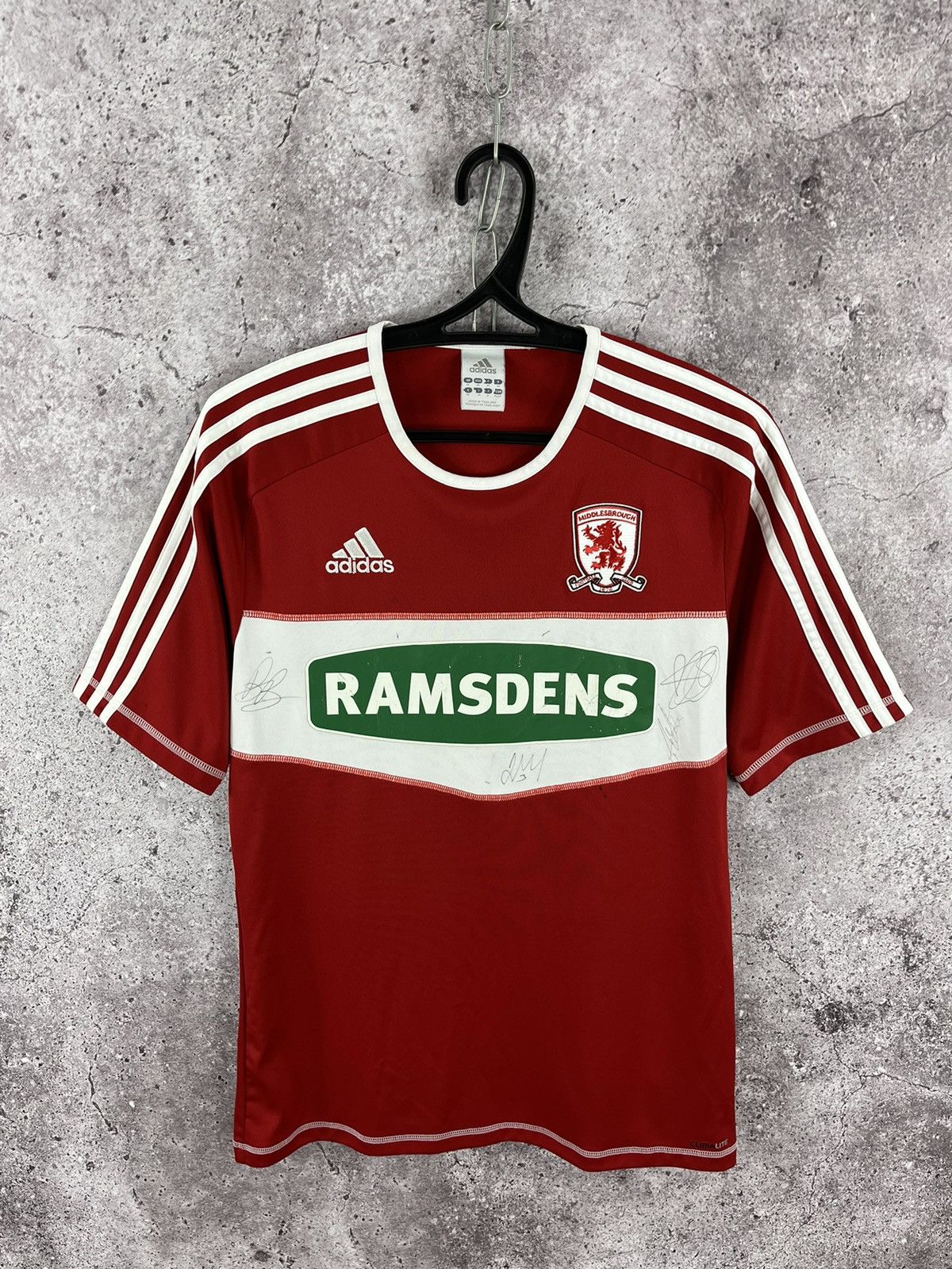 Adidas × Vintage Adidas Middlesbrough 2012/2013 Home Jersey Size M Size US M / EU 48-50 / 2 - 1 Thumbnail