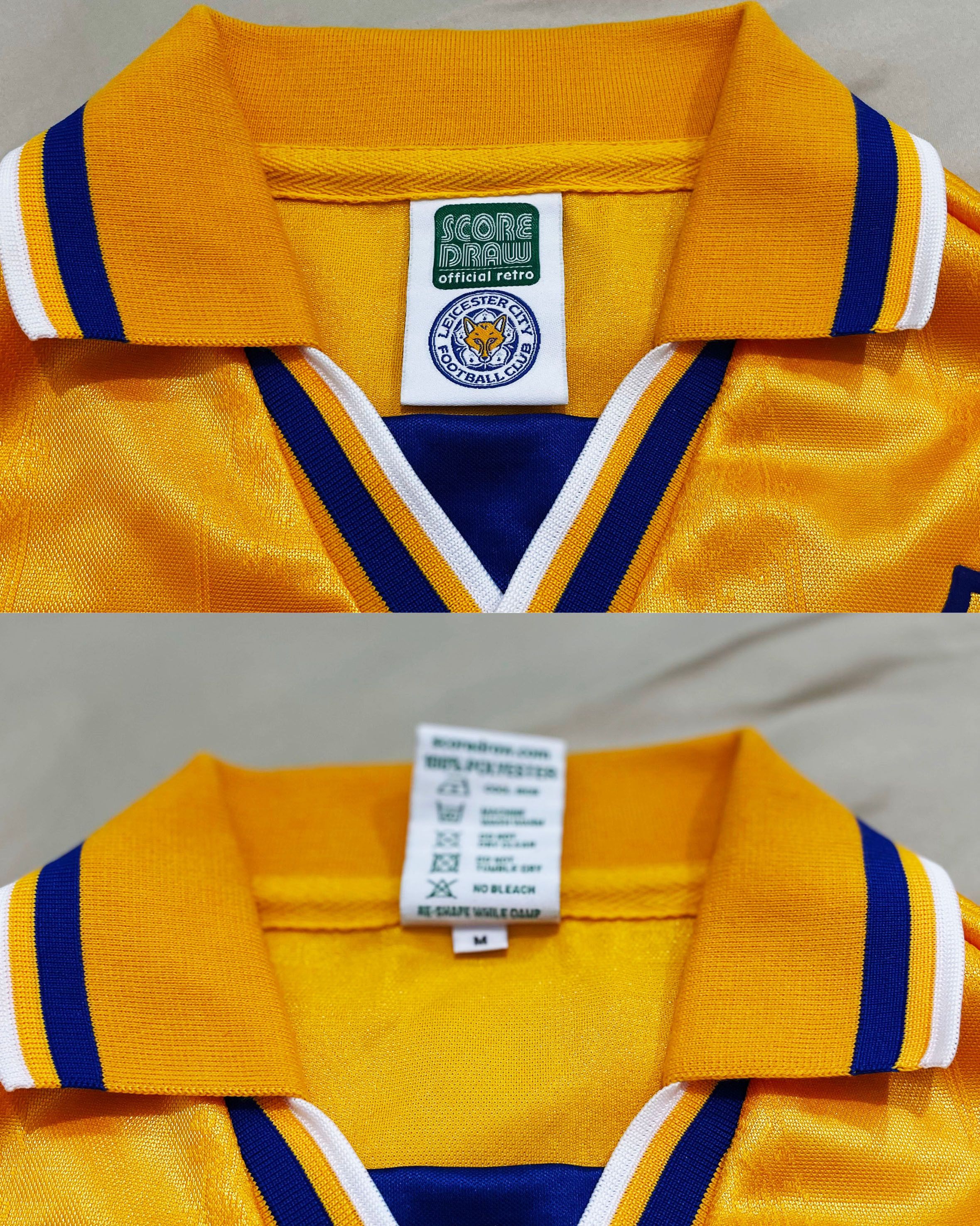 Other Leicester City Away Kit 1994 1995 1996 1997 Size US M / EU 48-50 / 2 - 6 Thumbnail