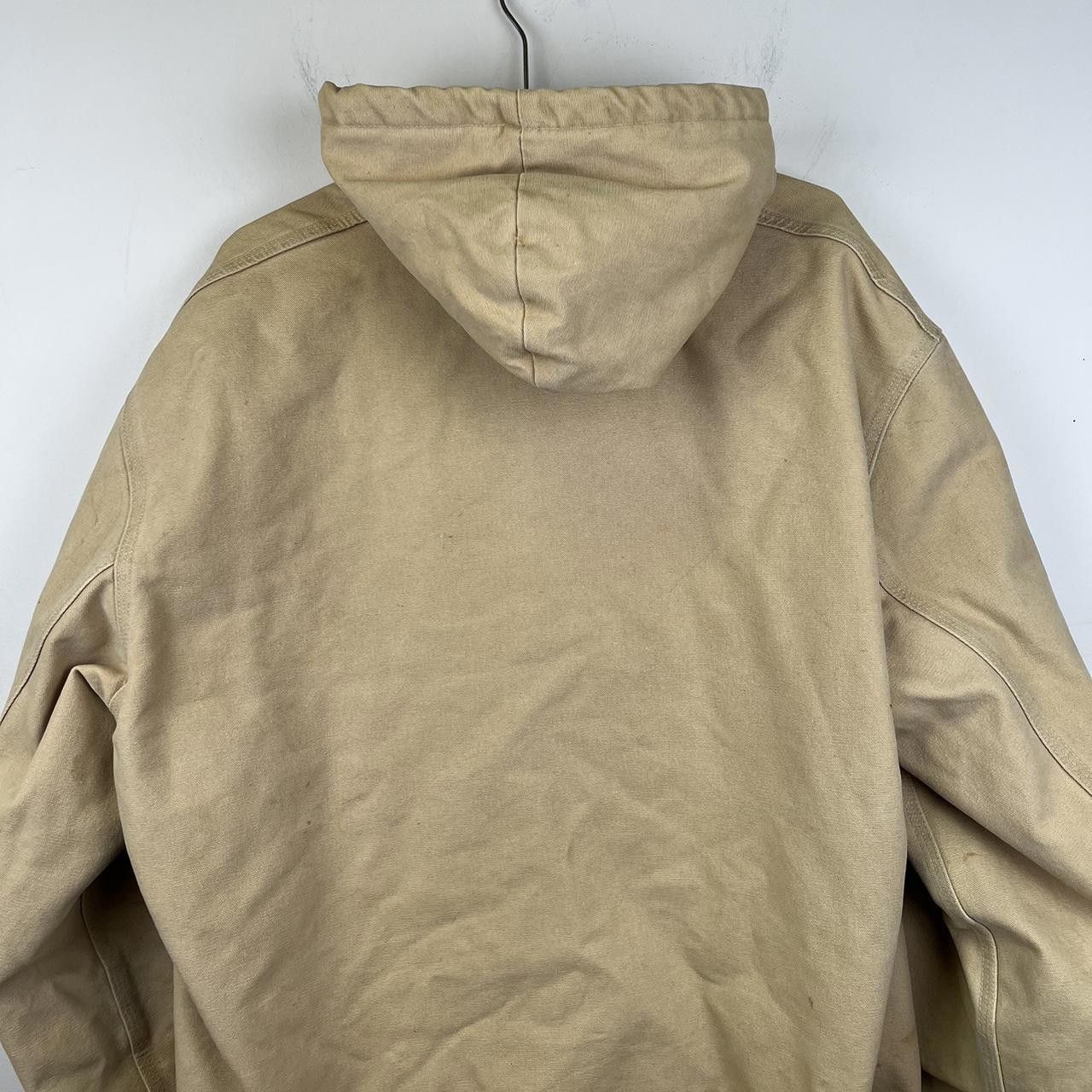 Carhartt 90s Carhartt Heavyweight Zip-Up Hoodie - Work Style Vintage Size US XL / EU 56 / 4 - 4 Thumbnail