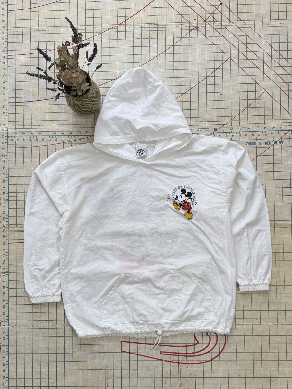 Mickey & Co. × Mickey Mouse × Vintage Vintage Mickey & Co Lightweight Hoodie Mickey Piano Fits M Size US M / EU 48-50 / 2 - 7 Thumbnail