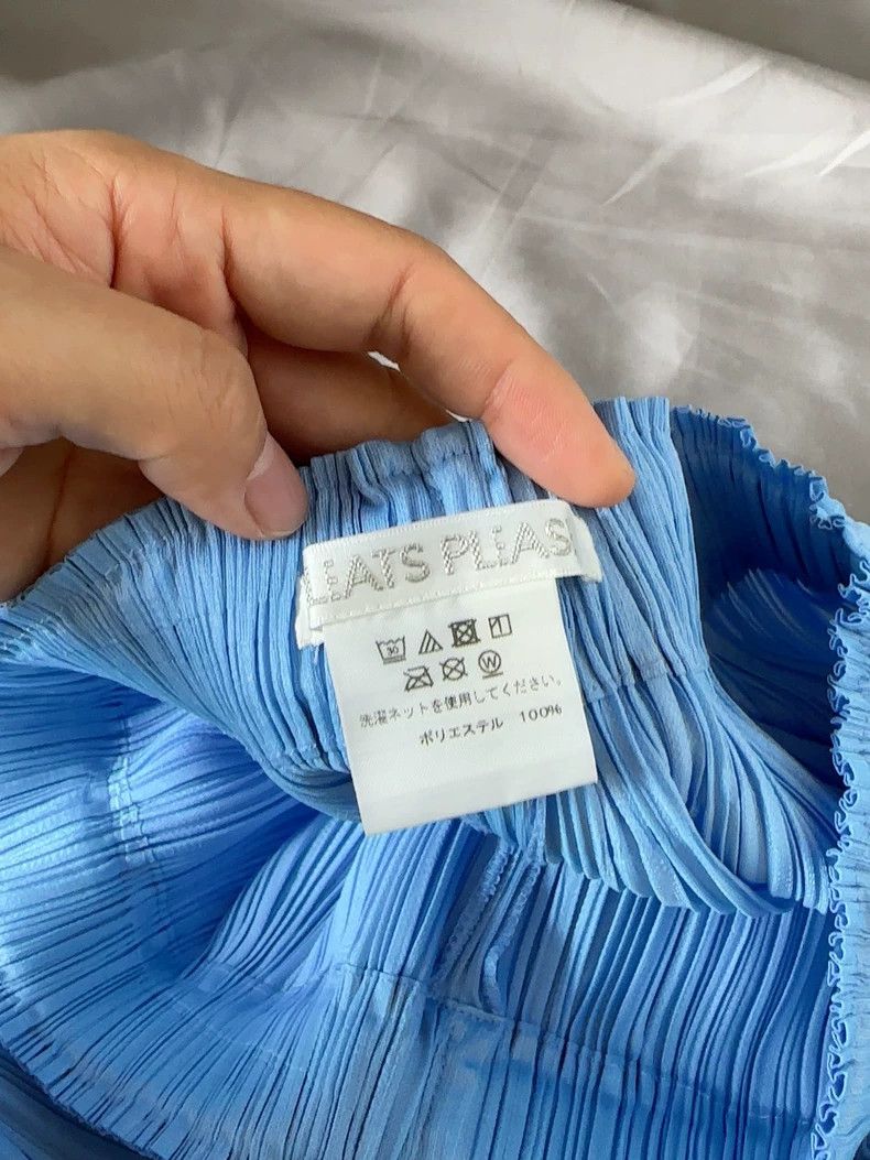Other Issey Miyake size:3 Blue pleated trousers Size 31" - 4 Thumbnail