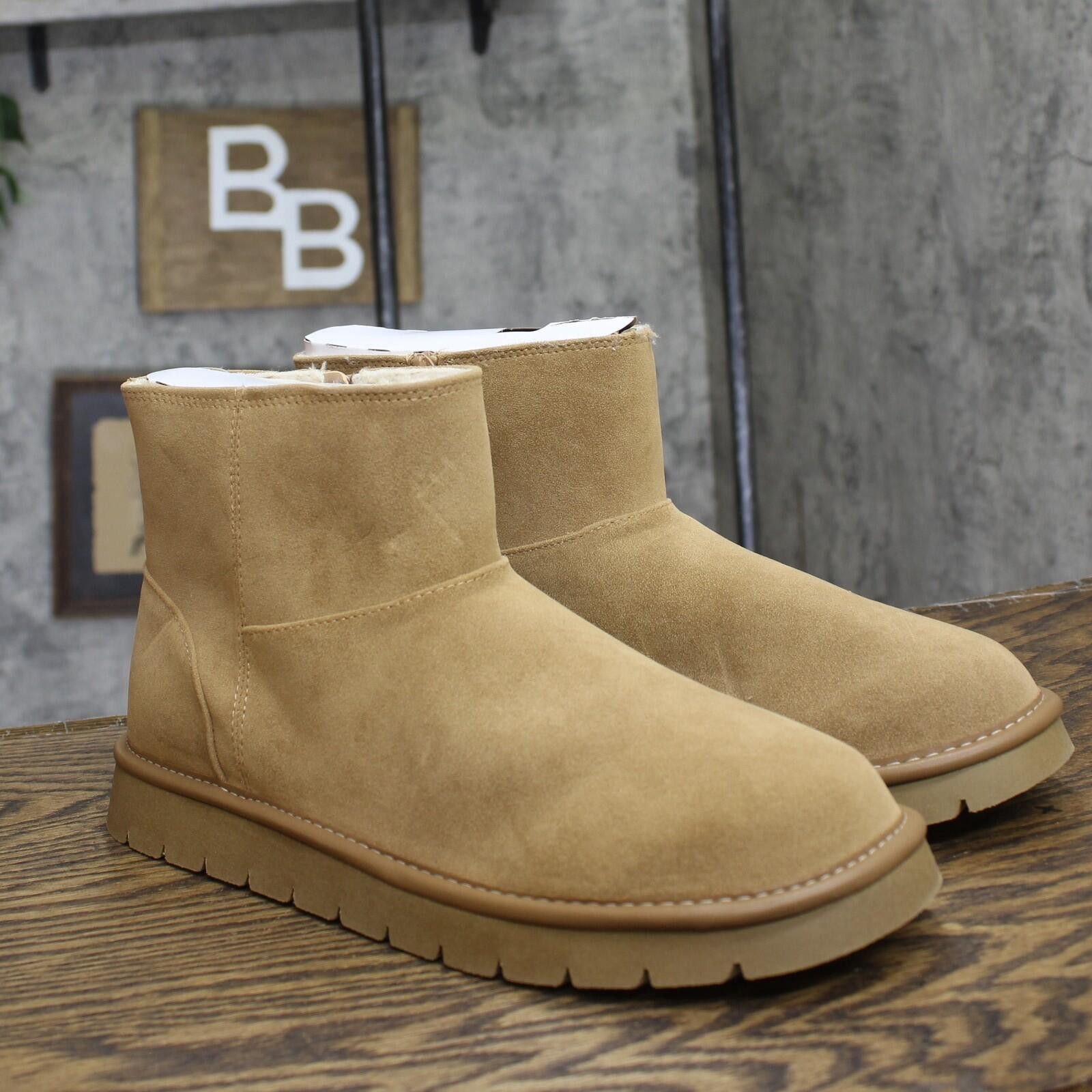 Other Nwt Universal Thread Suede Booties 91791701 Tan Brown 10m Size US 10 / IT 40 - 1 Thumbnail