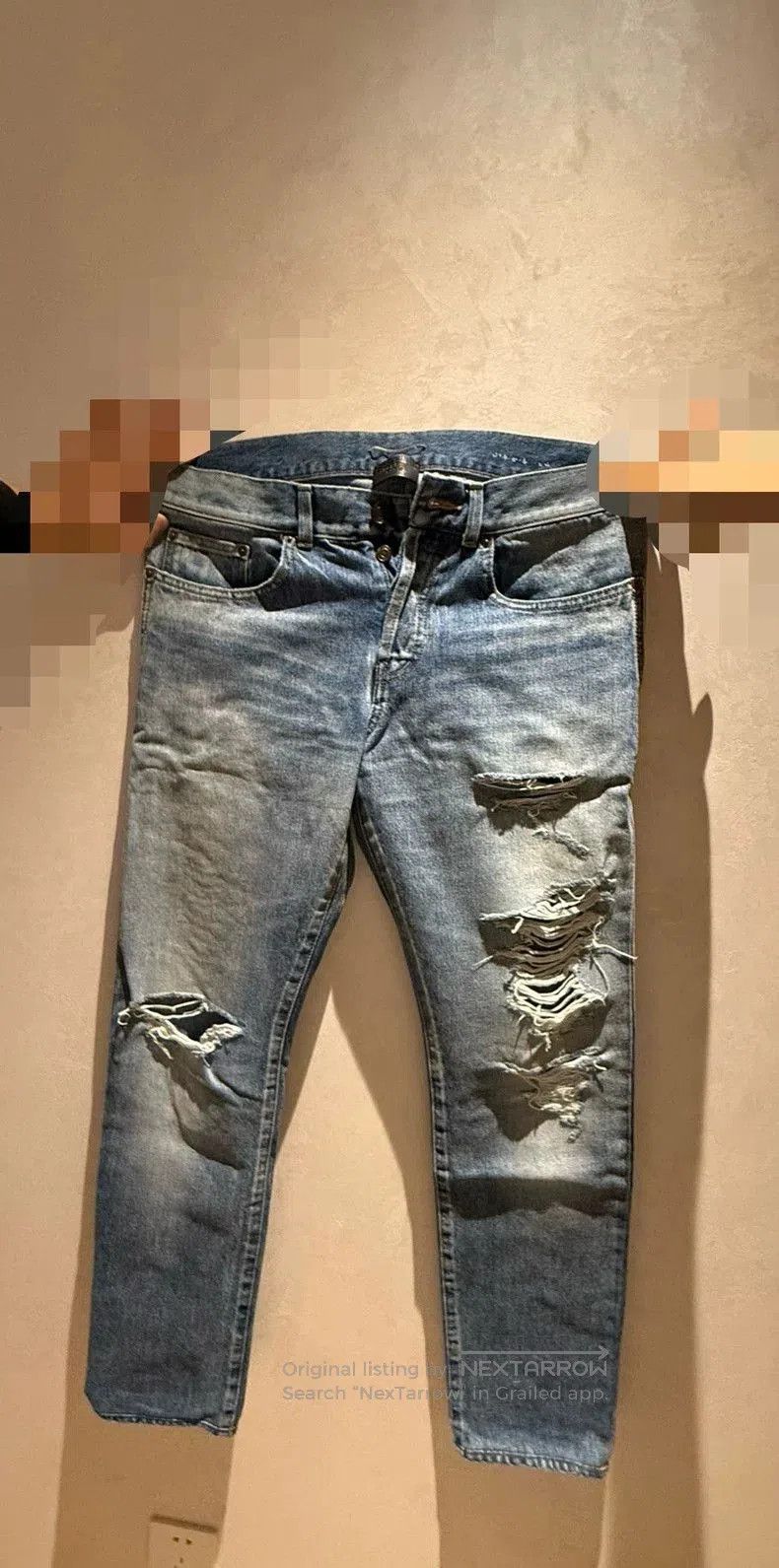 Saint Laurent Paris Saint Laurent Men's Denim Jeans. Size US 32 / EU 48 - 1 Thumbnail