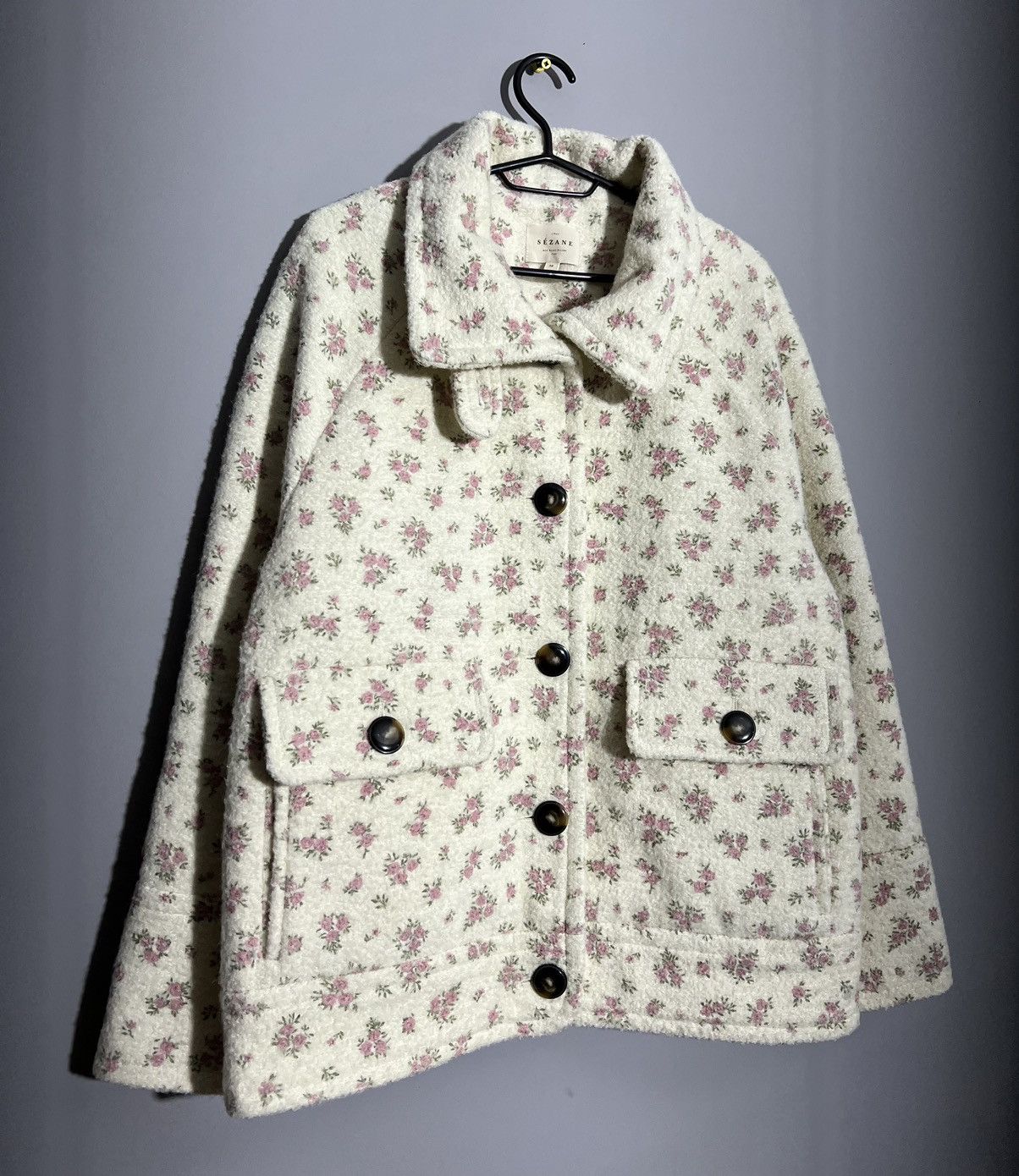 Sezane Sezane Leo Coat Floral Jacket Size M / US 6-8 / IT 42-44 - 2 Thumbnail