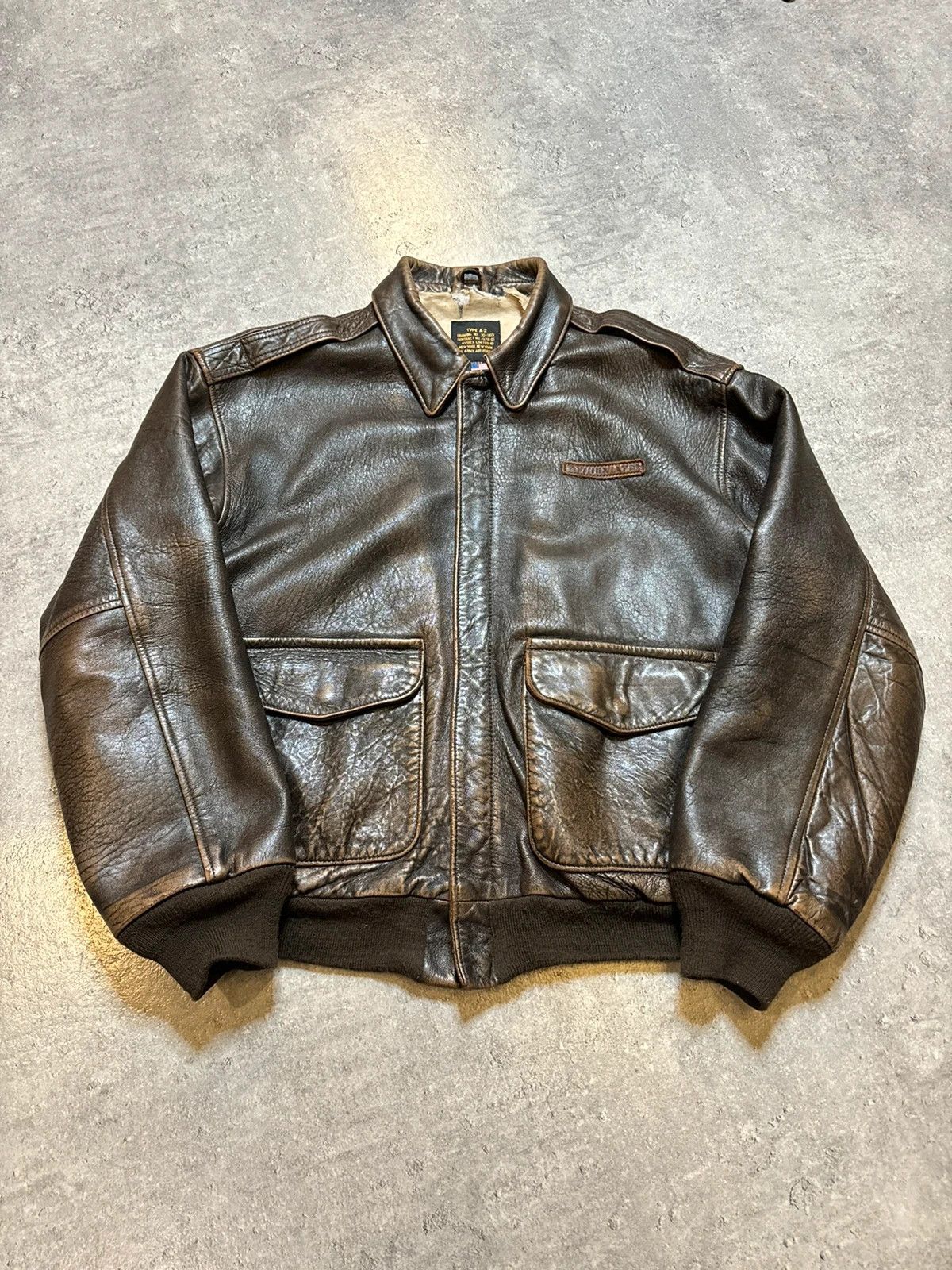 Avirex Avirex vintage retro a-2 jacket top gun Size US L / EU 52-54 / 3 - 1 Thumbnail
