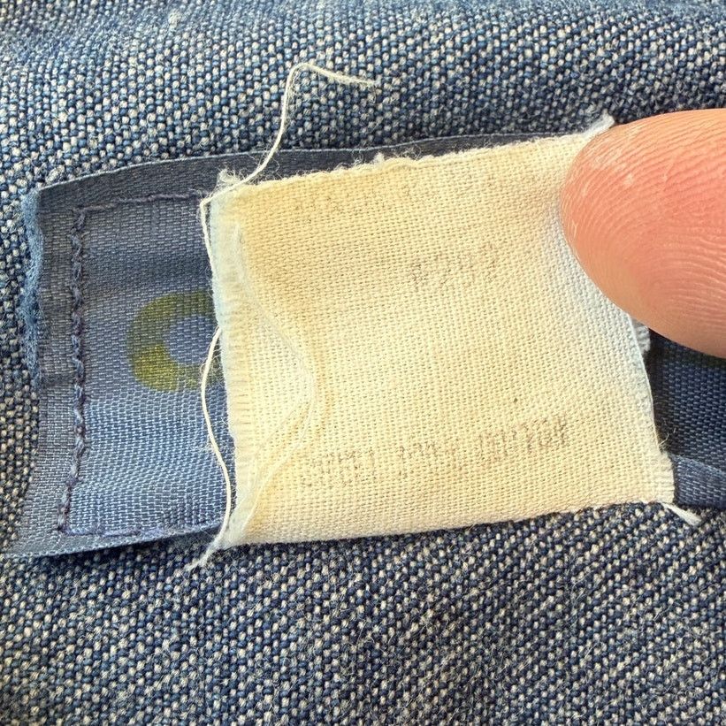 Oshkosh Vintage Oshkosh B'Gosh 60's Denim Indigo Chore Barn Coat Size US L / EU 52-54 / 3 - 9 Thumbnail