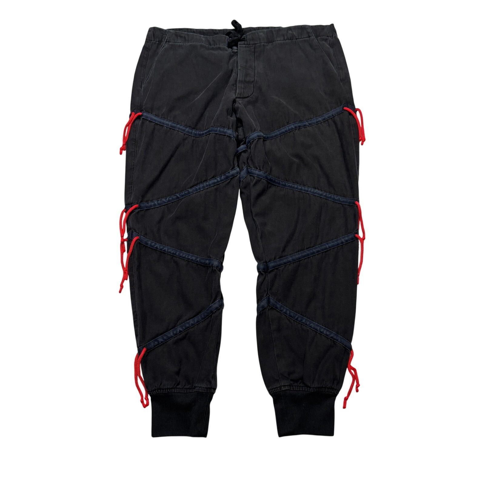 Greg Lauren Greg Lauren Zig Zag Lounge Pants Men's 35 Streetwear Size US 35 - 1 Thumbnail