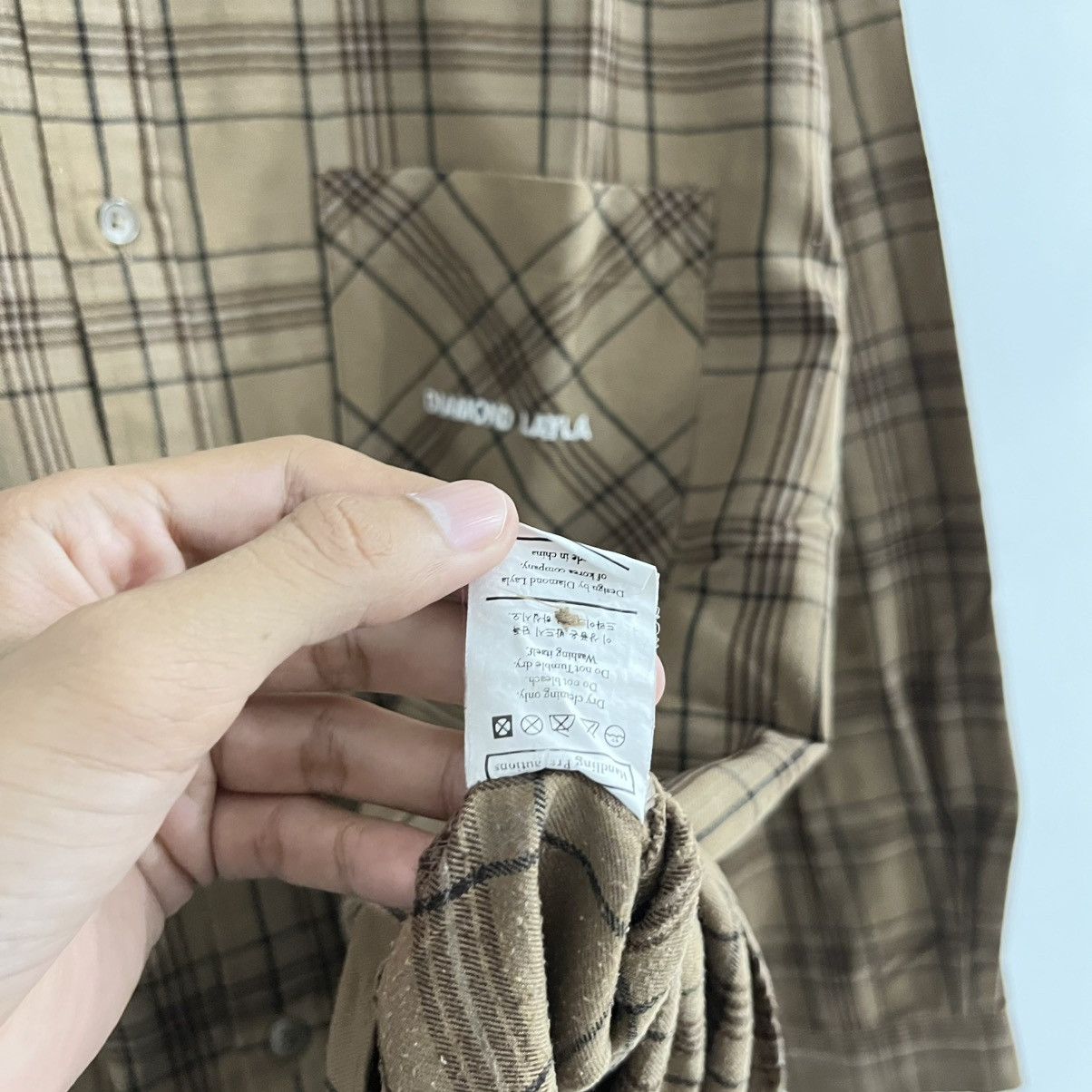 Other Diamond Layla Flannel Shirt Size US L / EU 52-54 / 3 - 5 Thumbnail