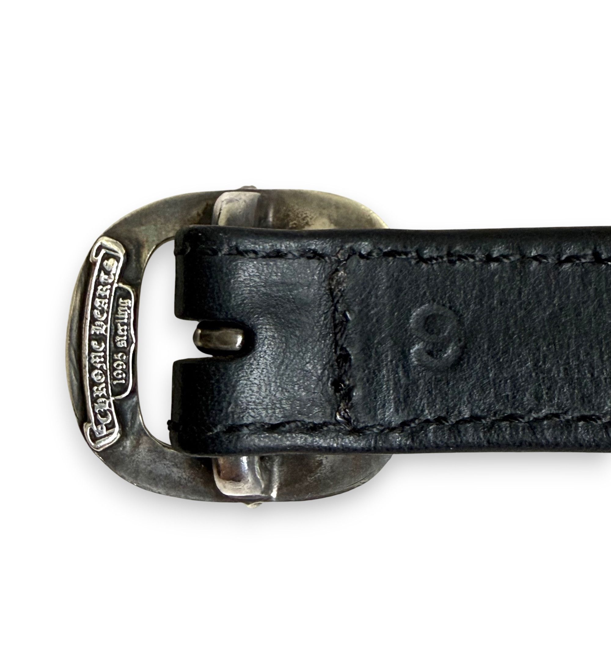 Chrome Hearts Chrome Hearts Gunslinger Scroll Leather Bracelet Size ONE SIZE - 7 Thumbnail