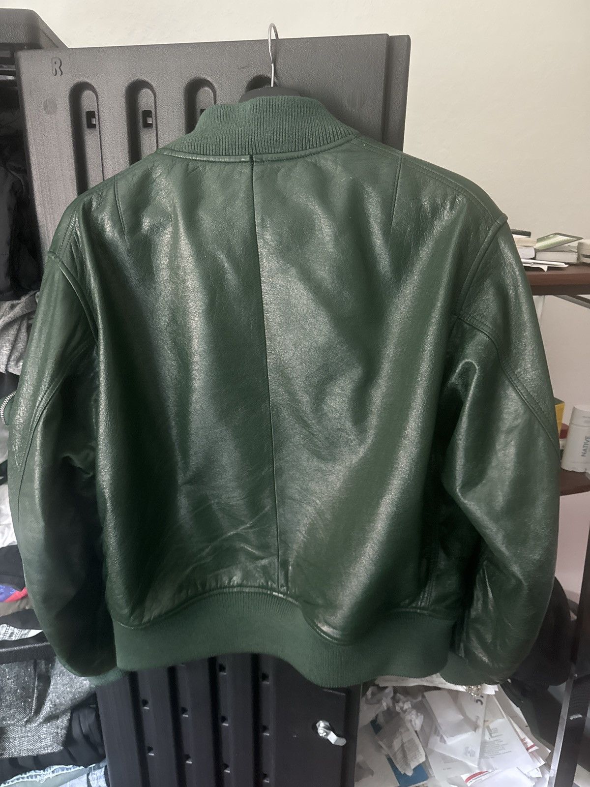 Prada Prada leather bomber jacket Size US S / EU 44-46 / 1 - 2 Thumbnail