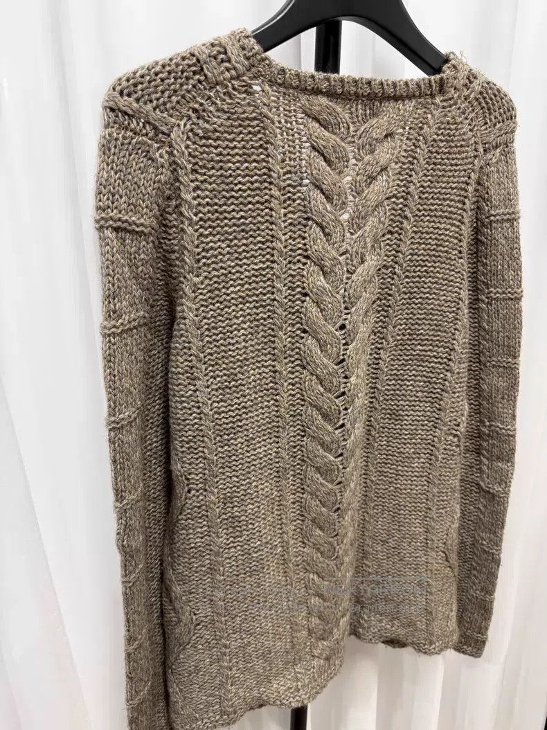 Takahiromiyashita The Soloist. Takahiromiyashita The Soloist. Coarse Knit Hemp Open Cardi Size M / US 6-8 / IT 42-44 - 6 Thumbnail