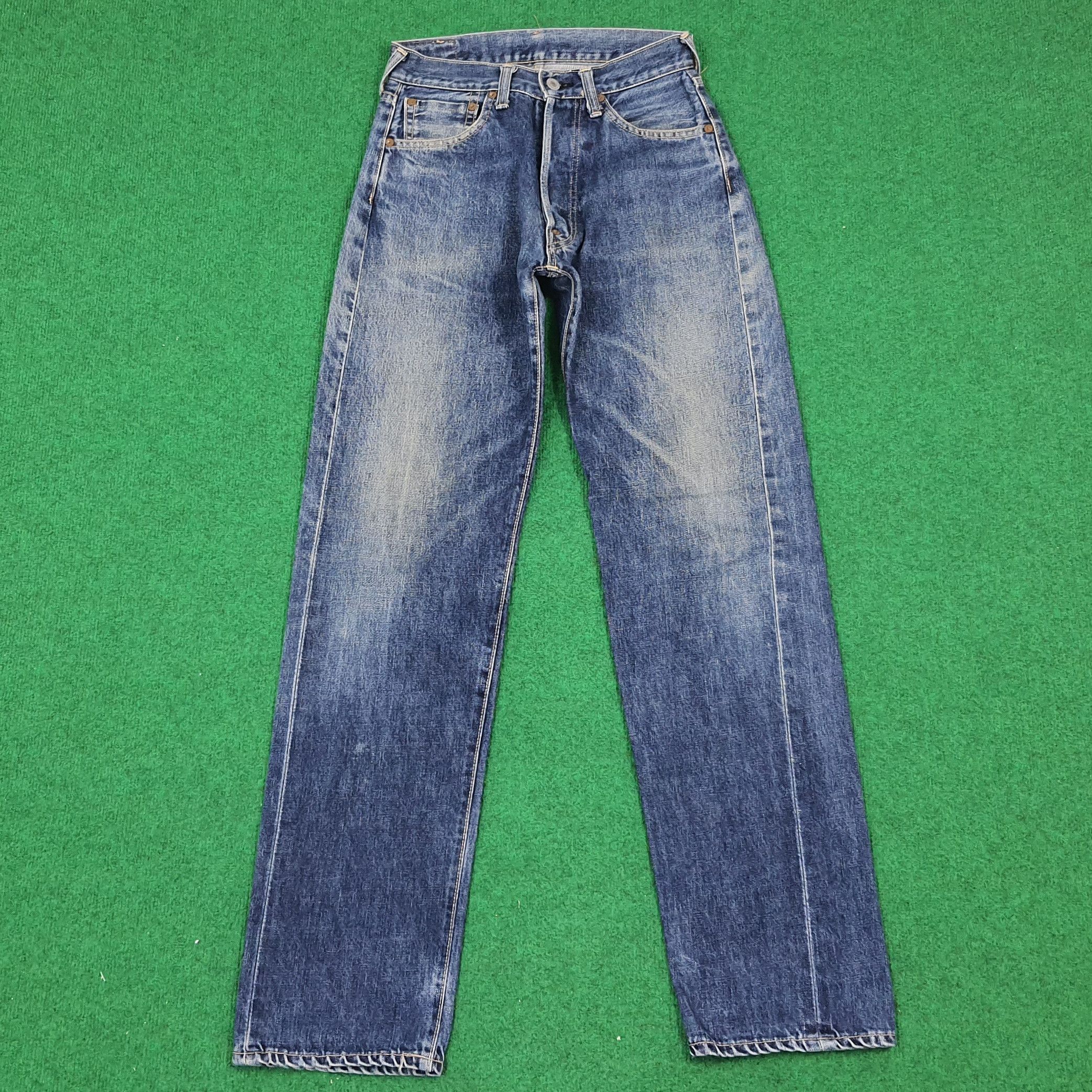 Japanese Brand Vintage Evisu Selvedge Japan Brand Custom Daicock Jeans Size US 26 / EU 42 - 5 Thumbnail