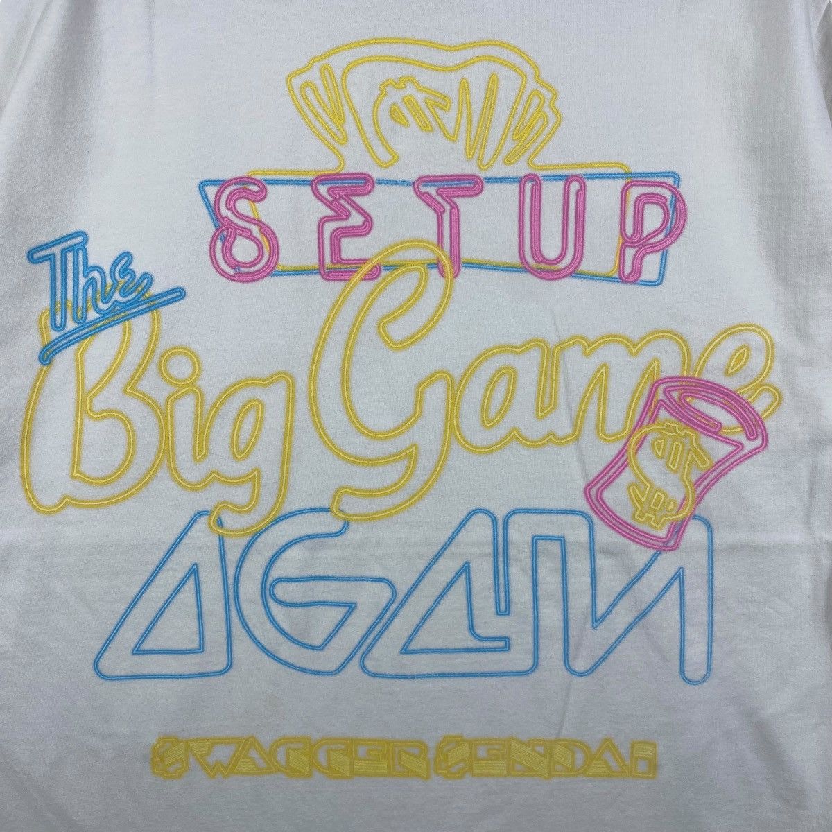 Swagger Japanese Brand SWAGGER Setup The Big Game Again Graphic Tee Size US L / EU 52-54 / 3 - 2 Thumbnail