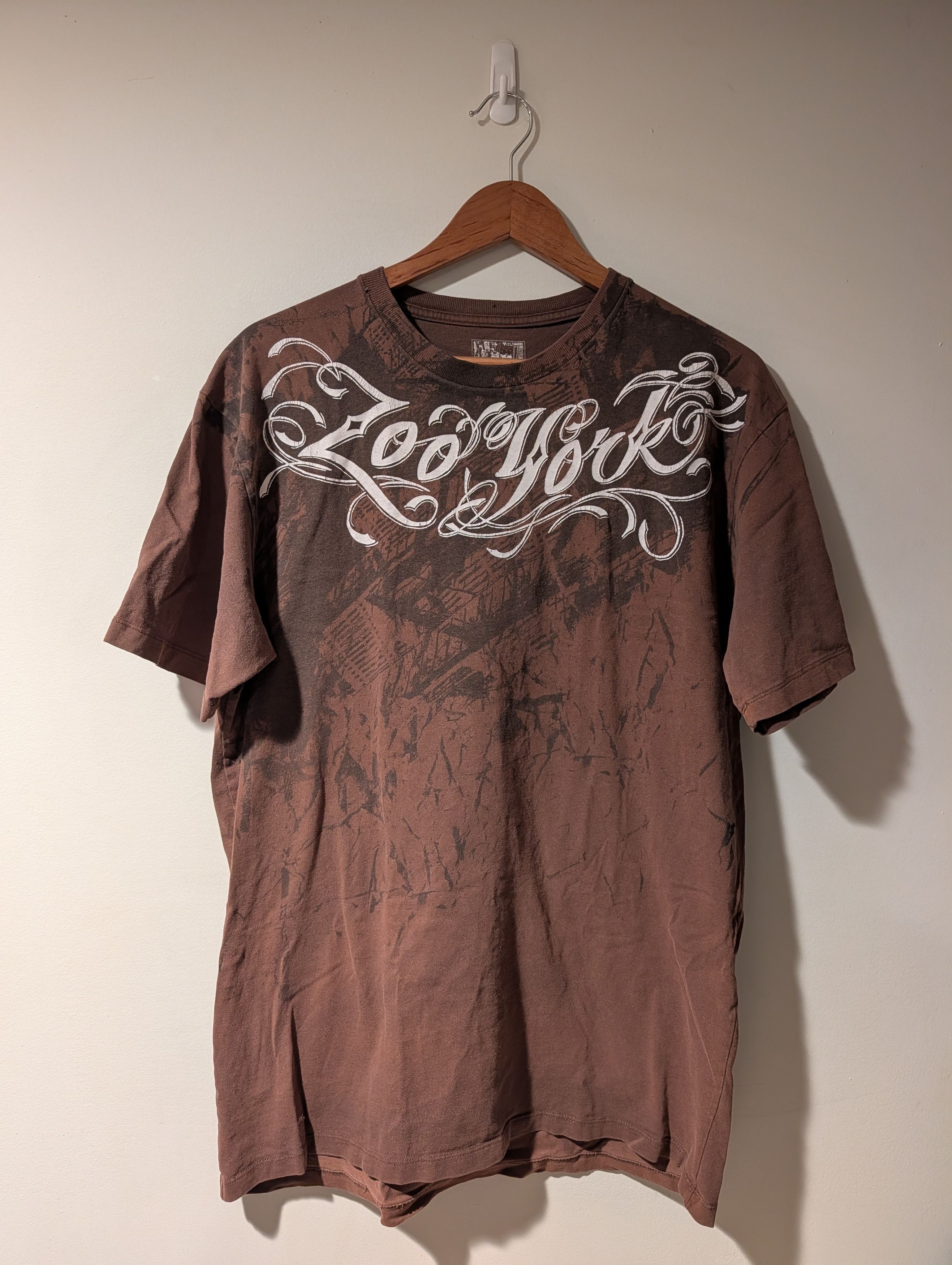 Zoo York Vintage Zoo York Skateboards All Over Print Graphic T-Shirt Size US XL / EU 56 / 4 - 1 Thumbnail