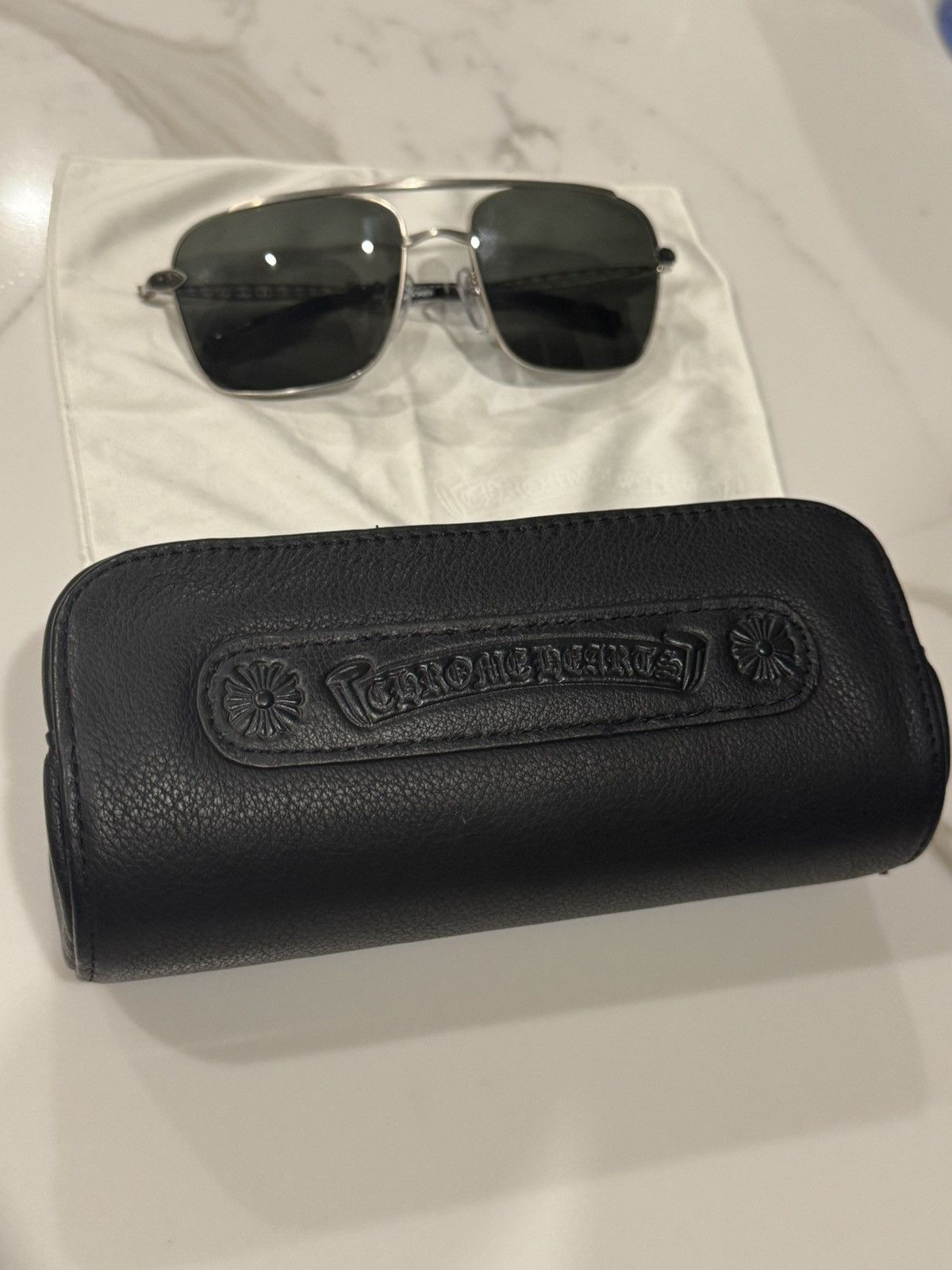 Chrome Hearts Chrome Hearts Bauner Doner Sunglasses Size ONE SIZE - 10 Thumbnail