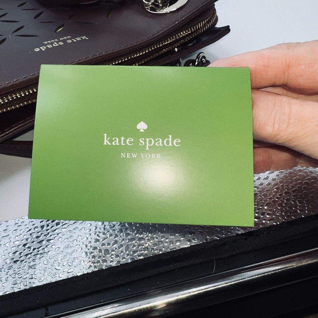 Kate Spade Kate Spade Laser Cut Chain Double Handle Shoulder Leather Ba Size ONE SIZE - 12 Thumbnail