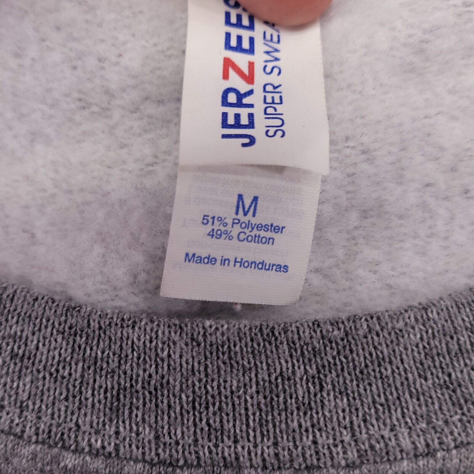 Jerzees Jerzees Long Sleeve Crew Neck Sweatshirt Mens Size M Gray Size US M / EU 48-50 / 2 - 3 Thumbnail