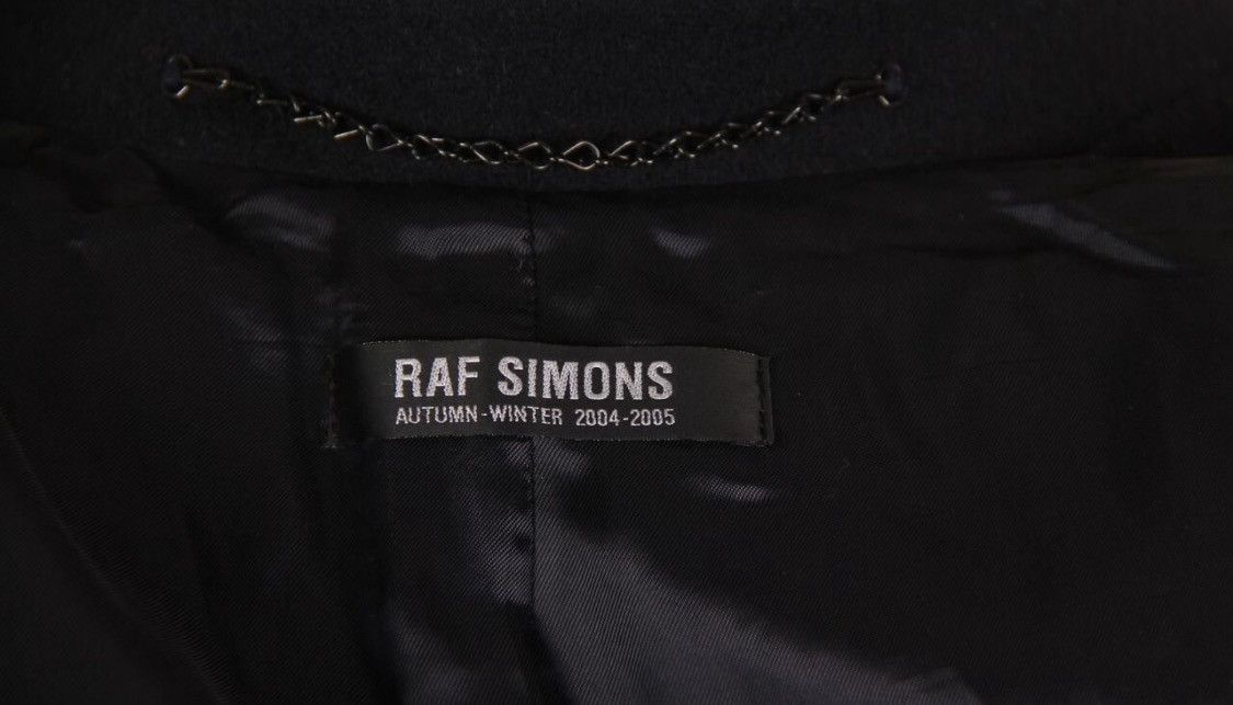 Raf Simons Raf Simons AW04 Waves Perfecto Rider Zip-Up Coat Jacket Size US M / EU 48-50 / 2 - 8 Thumbnail