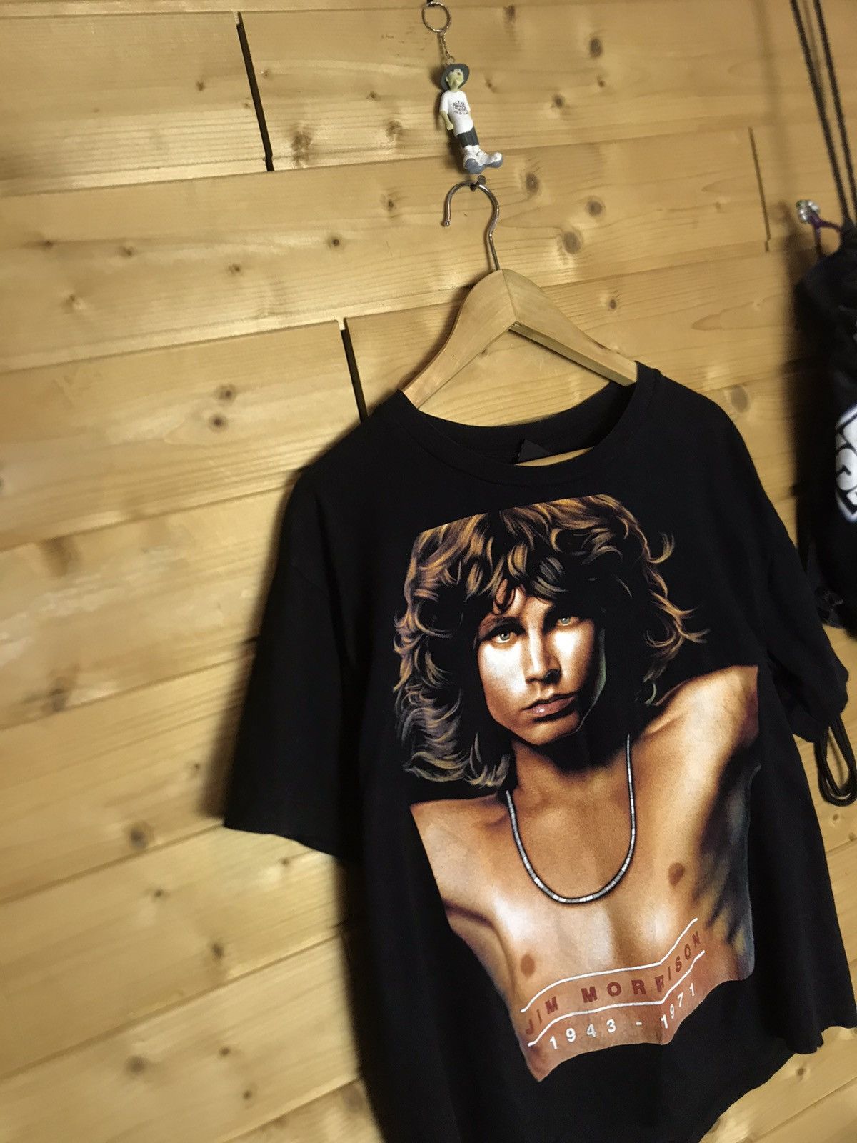 Band Tees Rare Vintage Jim Morrison 1943 - 1971 single stitch t-shirt Size US L / EU 52-54 / 3 - 2 Thumbnail