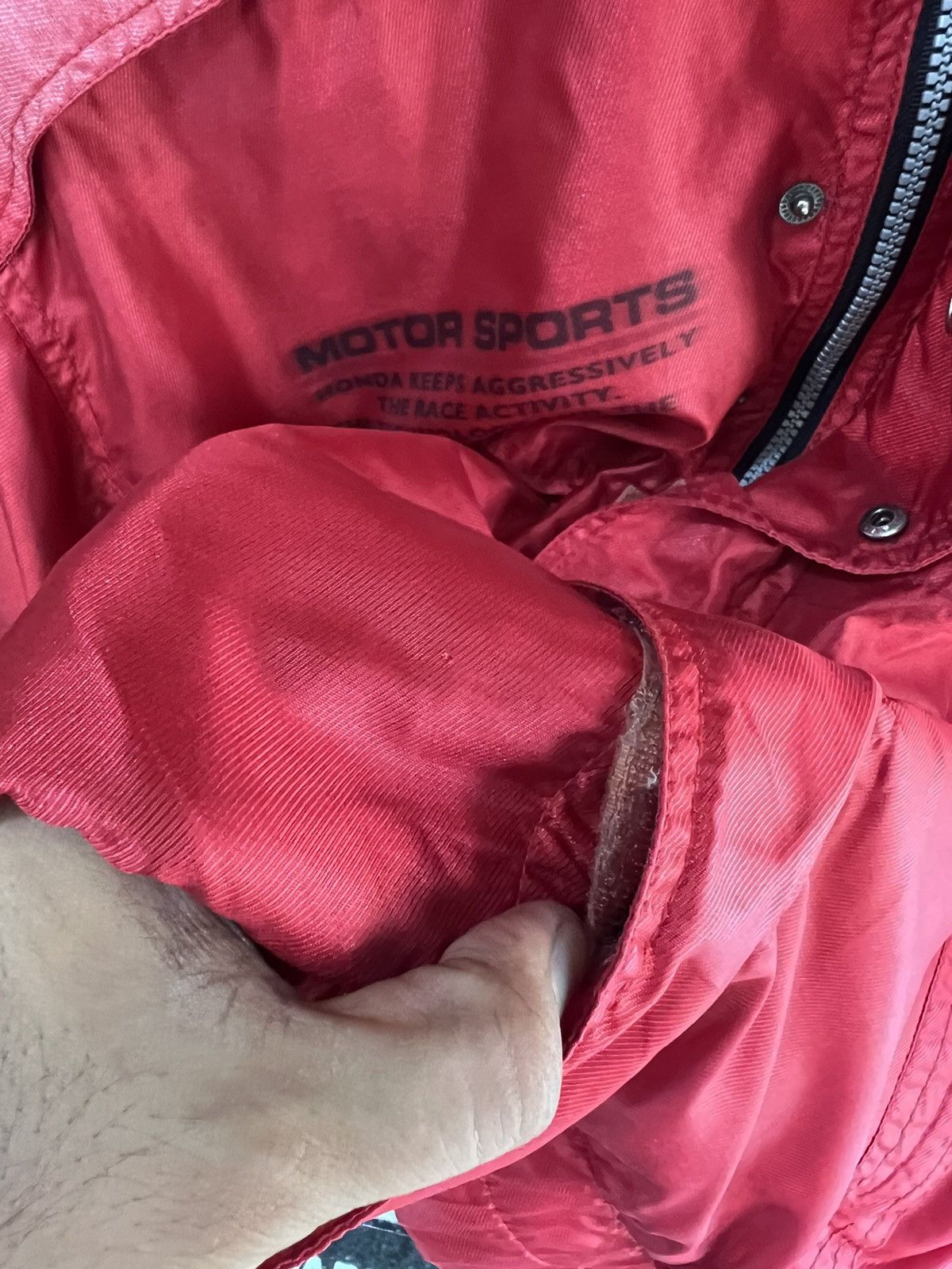 Honda 🔥Vintage Honda Motor Sports Zipper Jacket Size US M / EU 48-50 / 2 - 13 Thumbnail