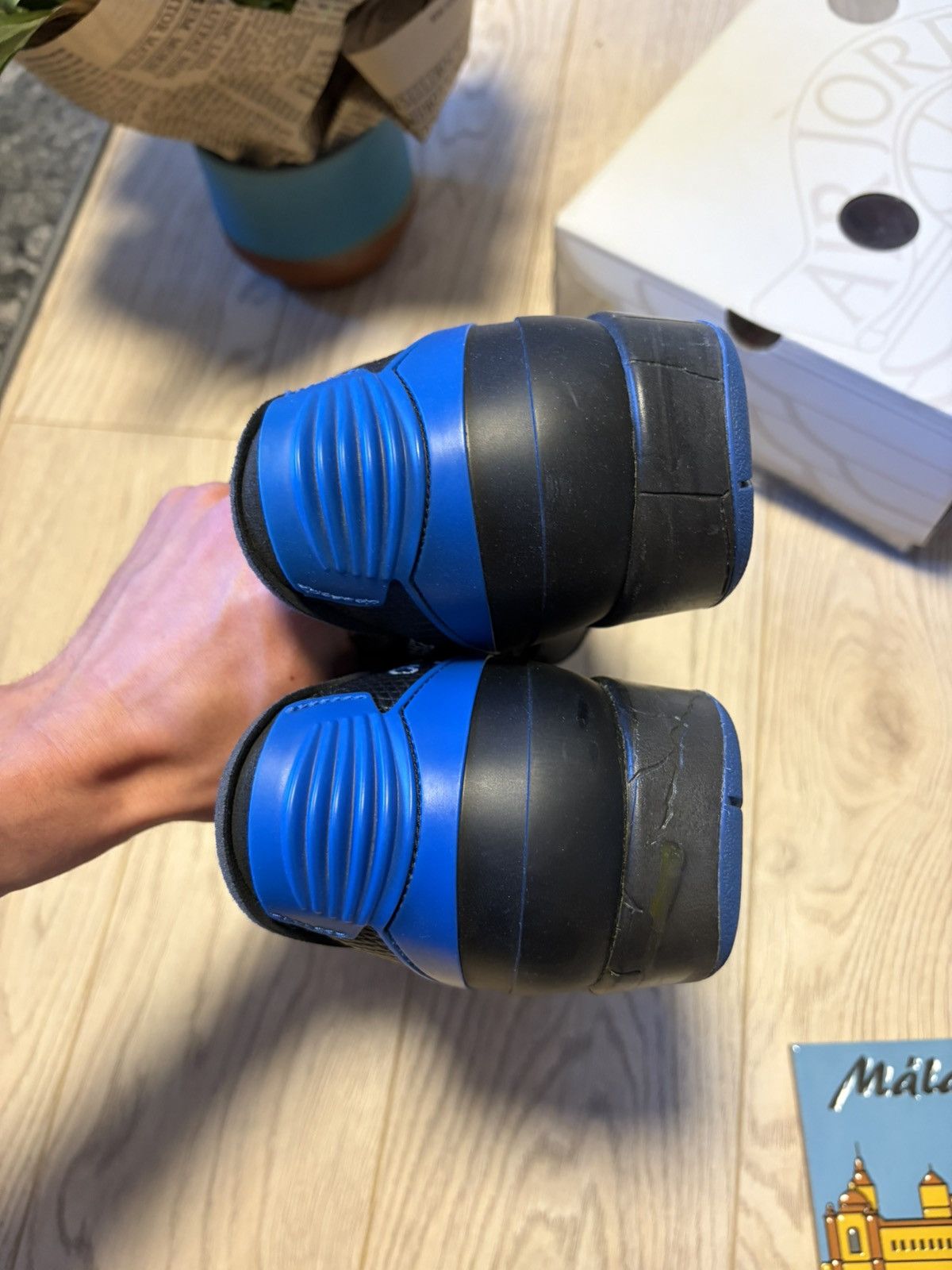 Nike × Off-White Jordan 2 Retro Low x Off White - black blue 10.5 / 44.5 Size US 10.5 / EU 43-44 - 7 Thumbnail