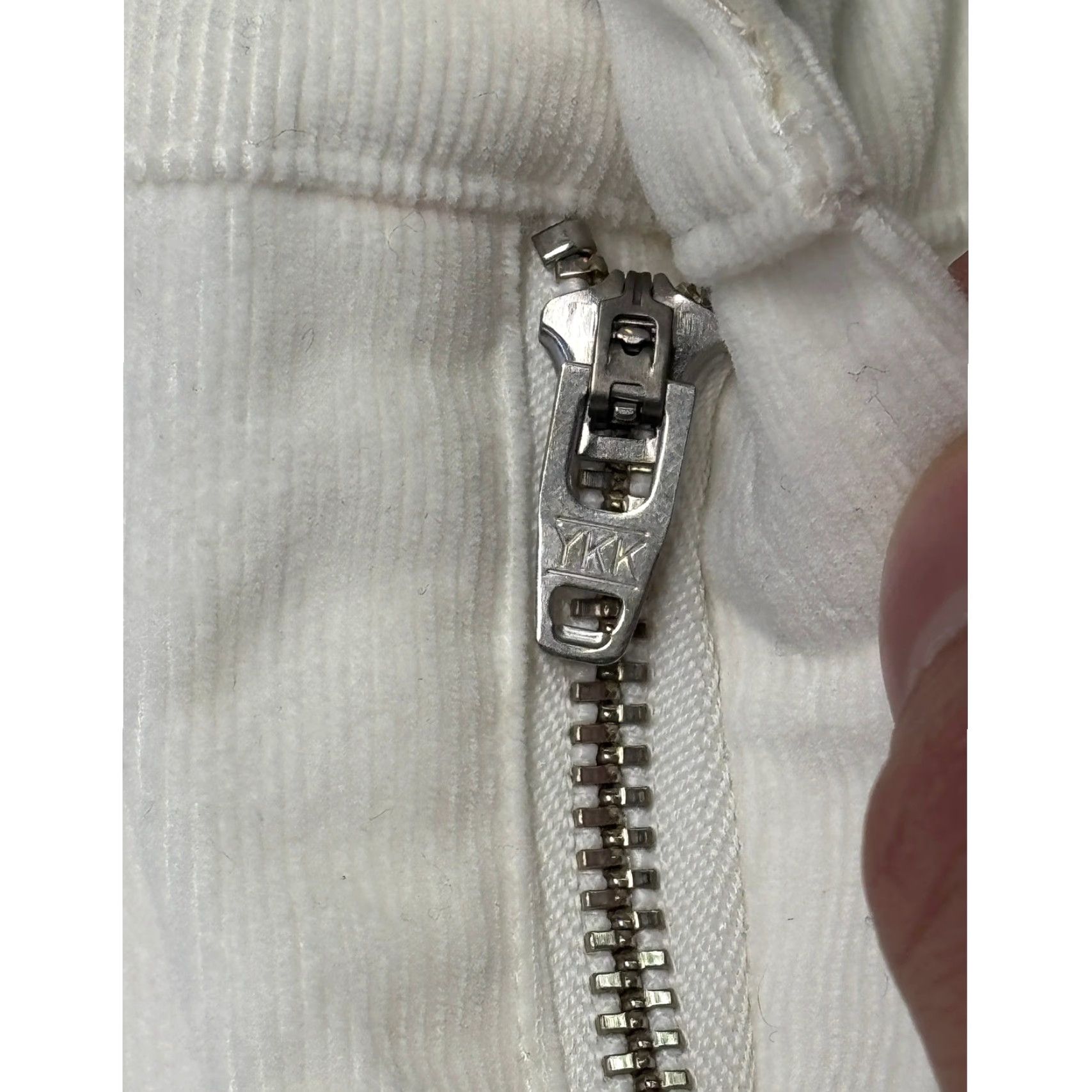 Brooks Brothers Brooks Brothers Natalie Fit White Corduroy Pants Womens 6 W32 L31 Size 28" / US 6 / IT 42 - 3 Thumbnail