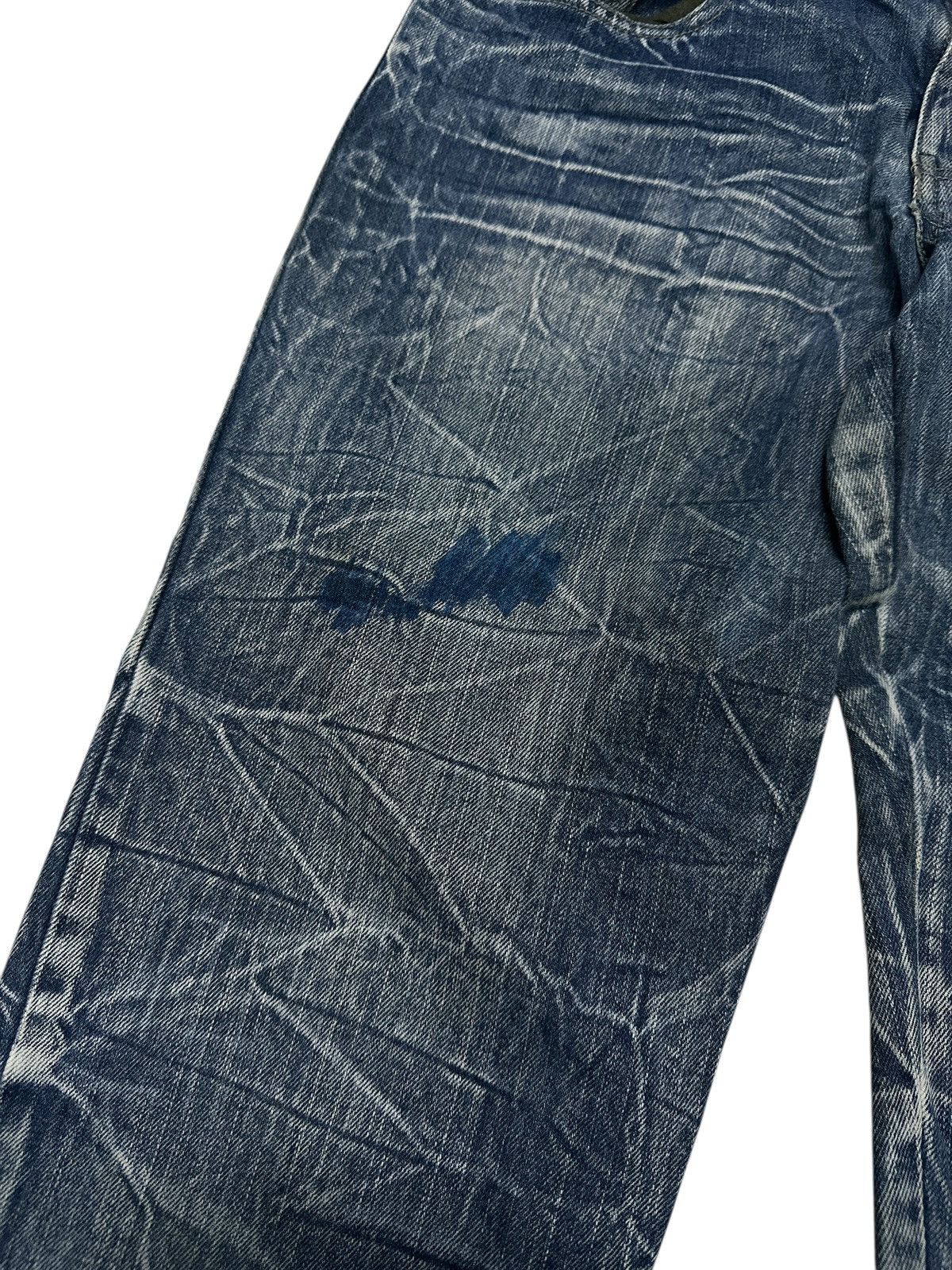 Kapital Wild Life BlueWashed Honeycomb . Size US 32 / EU 48 - 5 Thumbnail