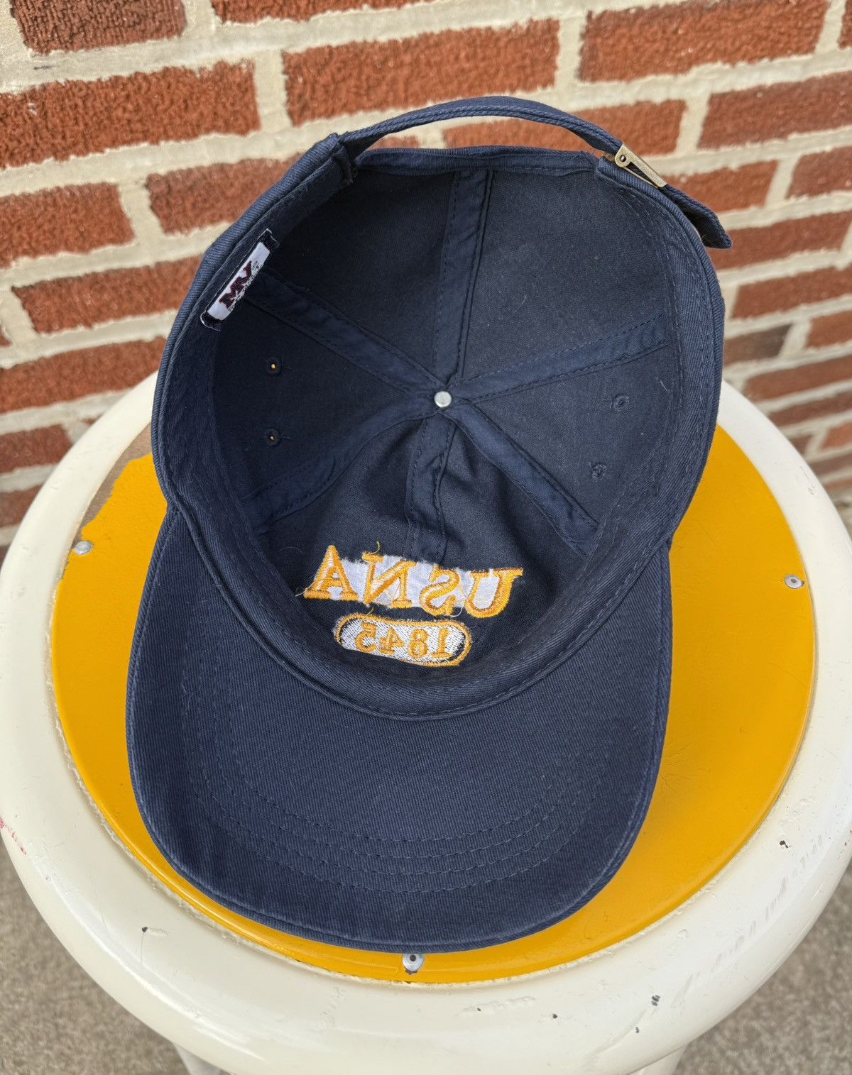 Other Vintage 00’s United States Naval Academy 1845 Cap Size ONE SIZE - 4 Thumbnail